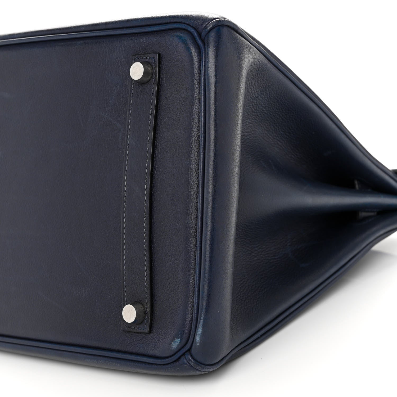 Hermes Evergrain Birkin 35 Bleu Indigo 10 of 19