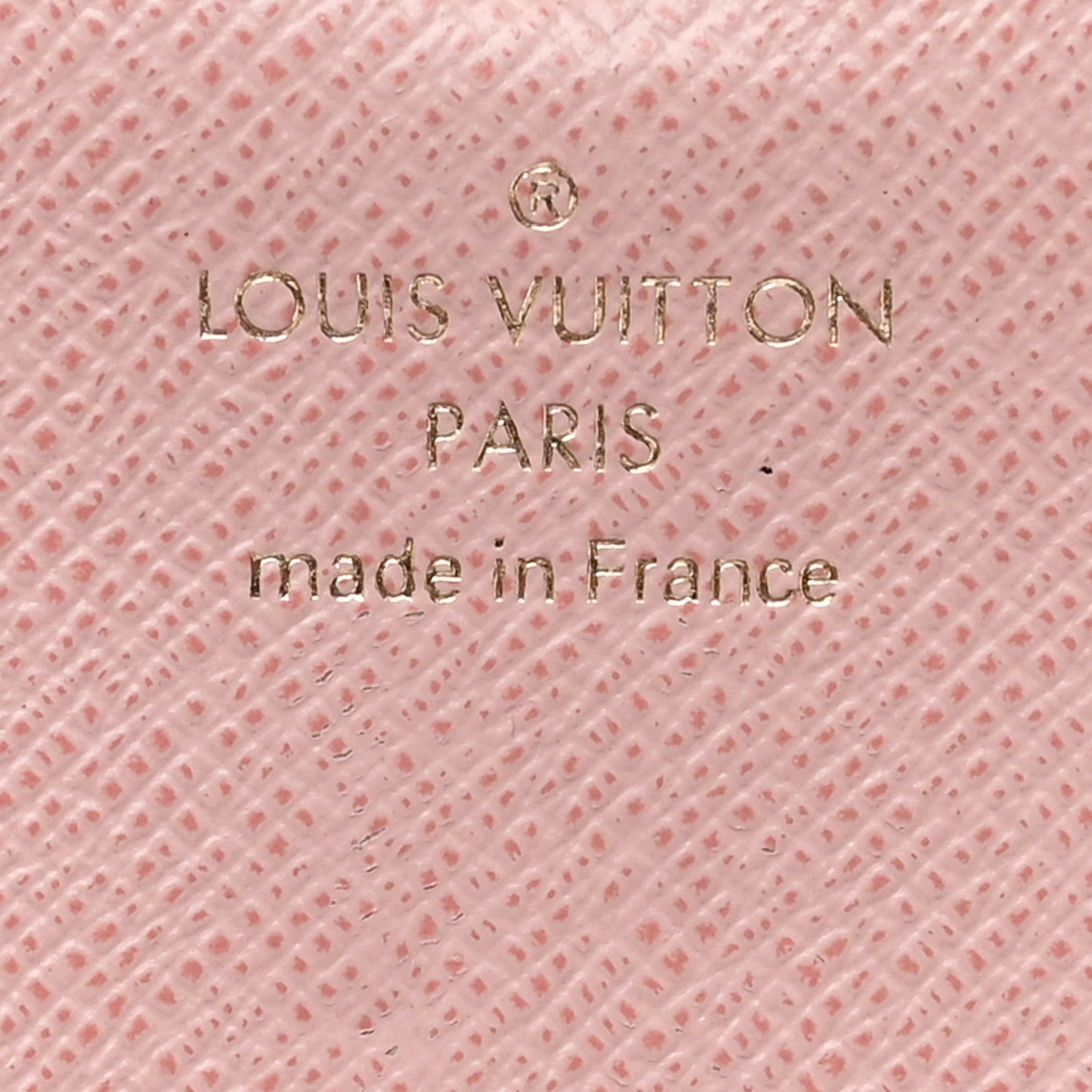 Monogram Emilie Wallet Rose Ballerine