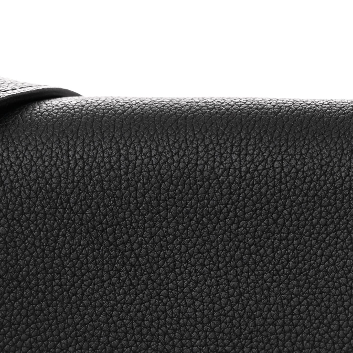 Soft Calfskin My Lockme Top Handle Black