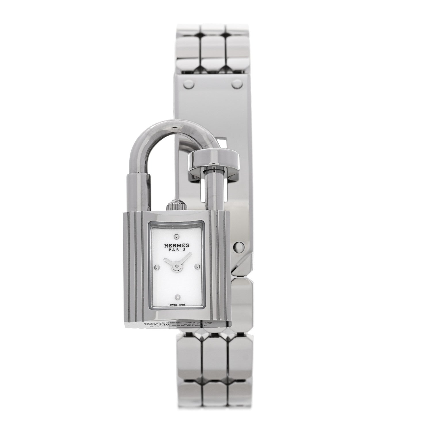 Hermes Stainless Steel 16mm Kelly Quartz Watch 1922433 – FASHIONPHILE