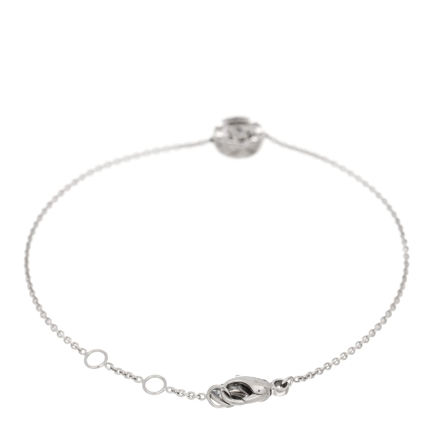 18K White Gold Diamond Coco Bracelet