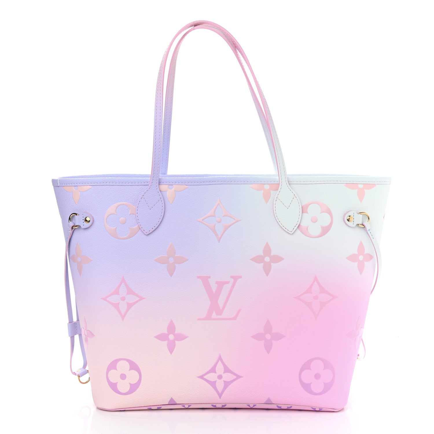 Louis Vuitton Monogram Giant Spring In The City Neverfull MM Sunrise Pastel 3 of 11