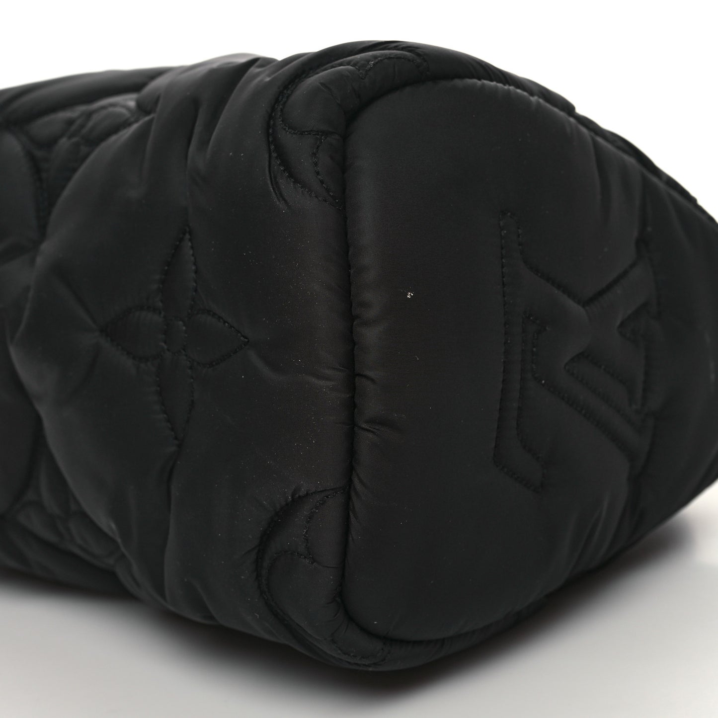 Econyl Mini Monogram Pillow Speedy Bandouliere 25 Black
