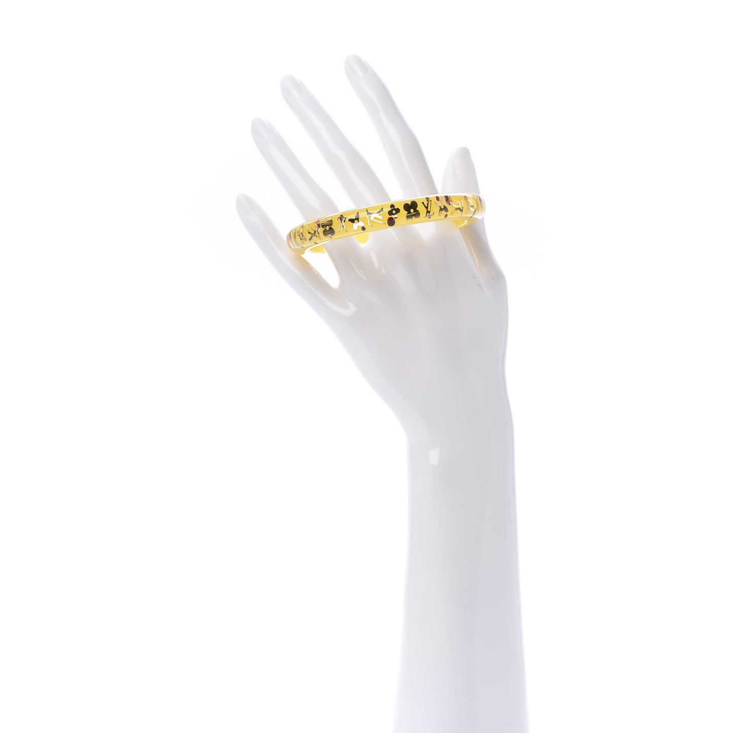 Resin Swarovski TPM Inclusion Bracelet M Jaune