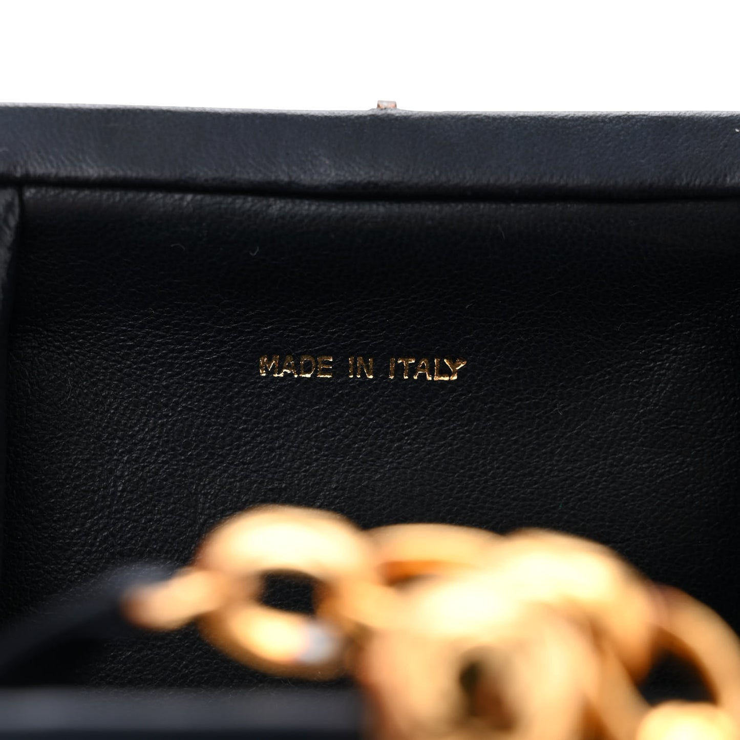 Satin Quilted CC Kisslock Clutch Blue