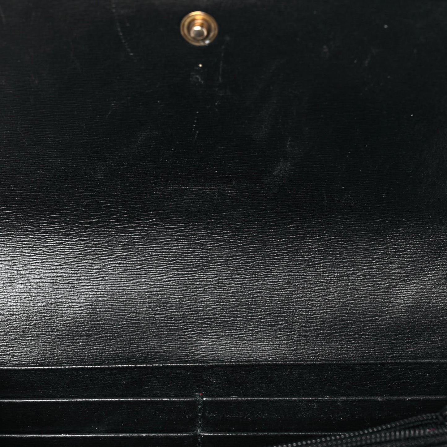 Calfskin Web Trapuntata GG Continental Wallet Black