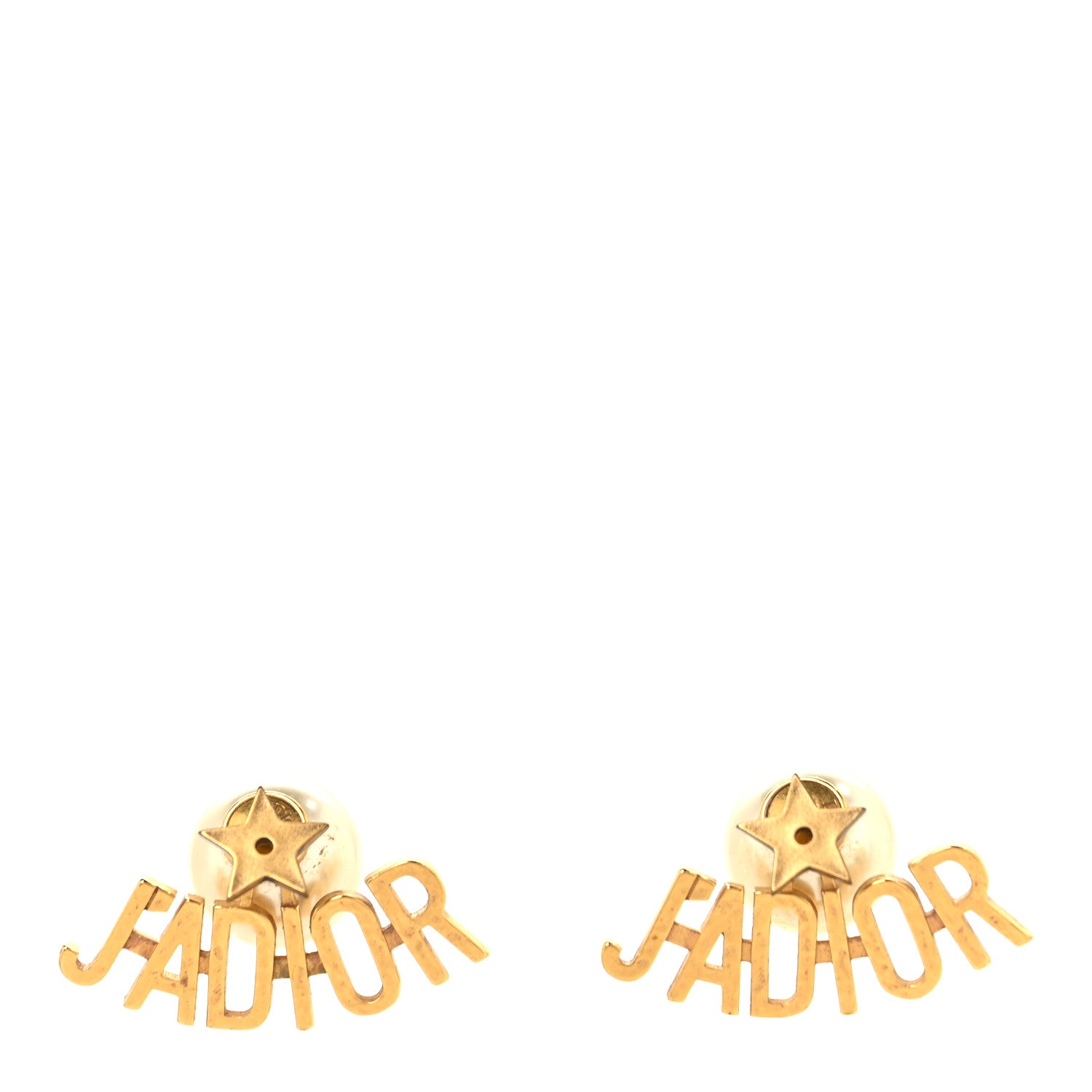 Diorディオール J'ADIORロゴピアス ゴールド Christian Dior Pearl Tribal J Adior Earrings Gold White 1947205