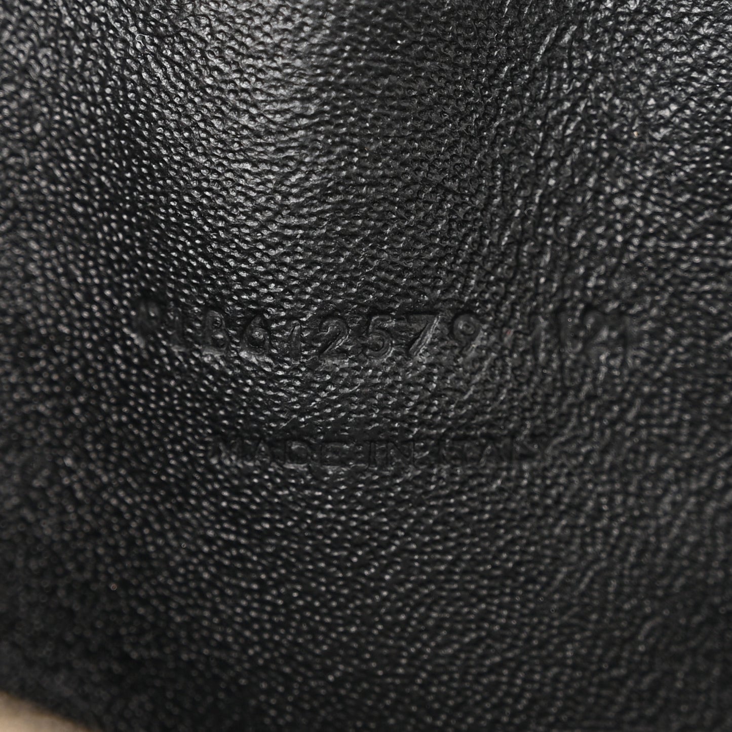 Grain De Poudre Matelasse Monogram Mini Lou Camera Bag Black
