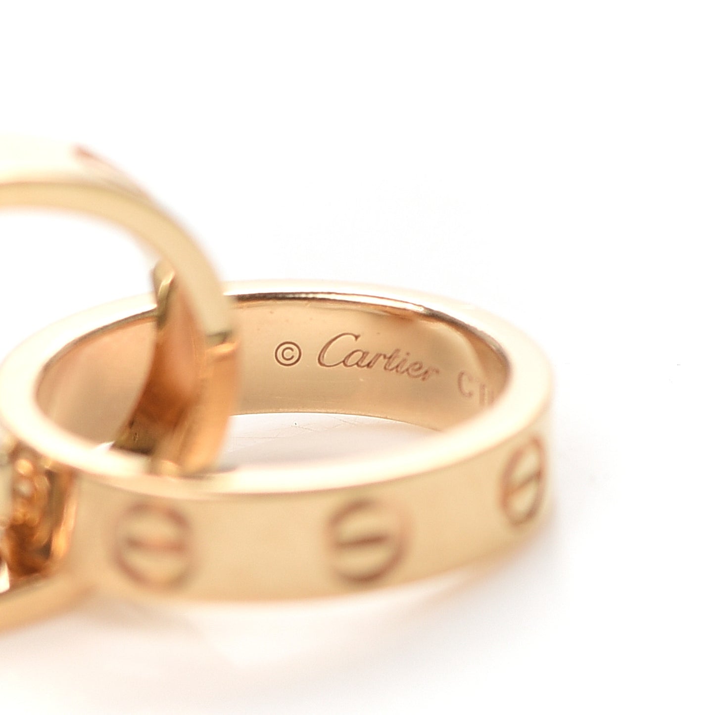 18K Yellow Gold Interlocking LOVE Bracelet