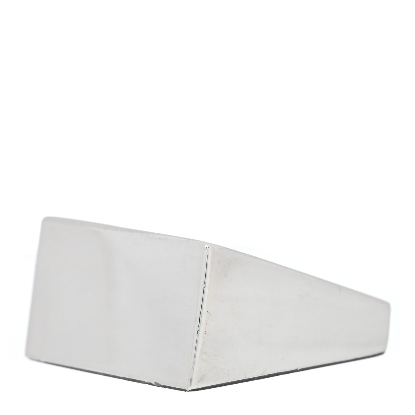 Sterling Silver Out of Retirement Rectangle Ring 54 7