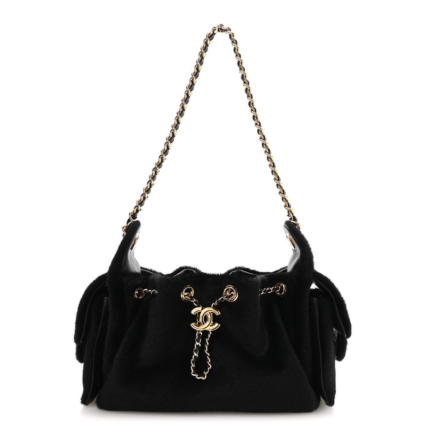 Chanel Pony Hair Mini Chanel 25 Handbag Black 1922388 – FASHIONPHILE