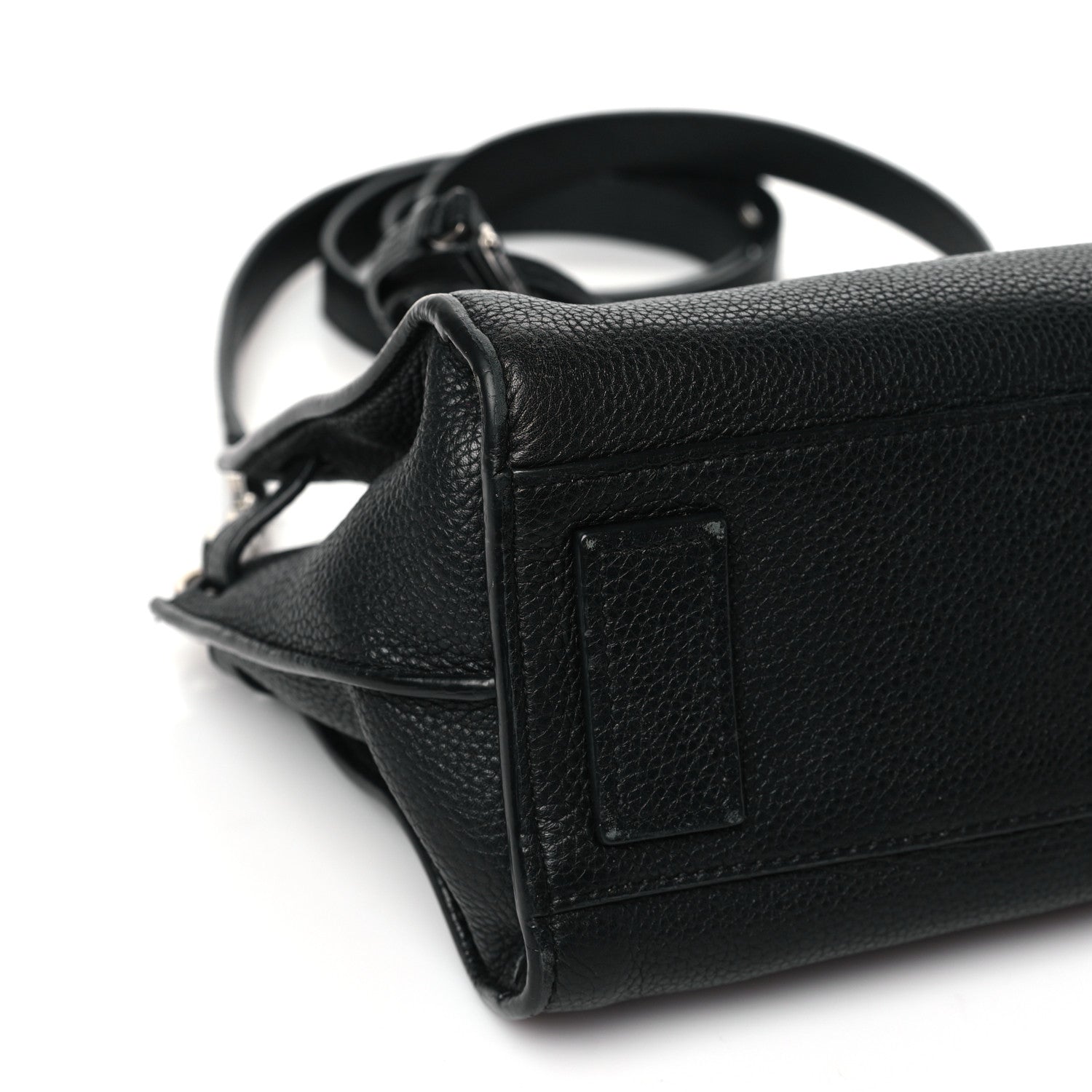 Saint Laurent Grained Calfskin Nano Sac De Jour Souple Black 9 of 12
