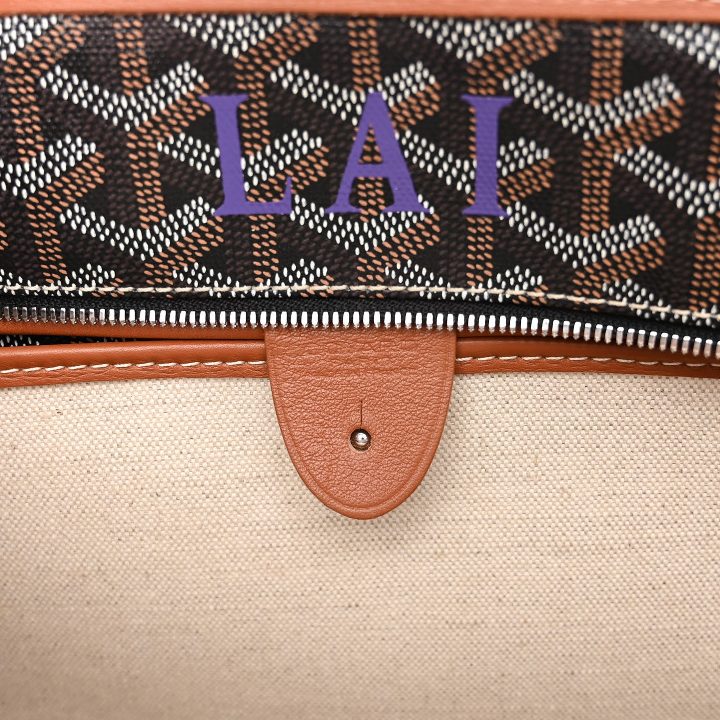 Goyardine Artois PM Black Gold