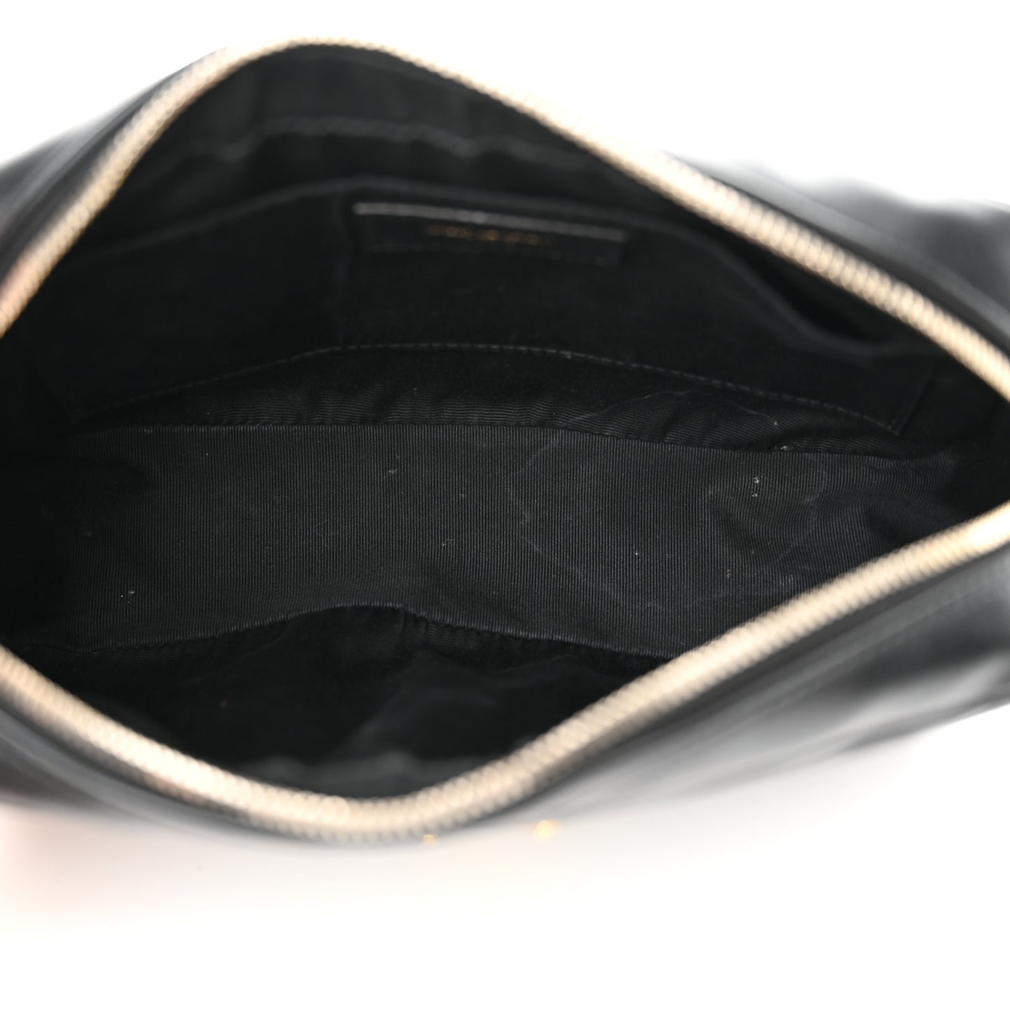 Calfskin Matelasse Monogram Lou Camera Bag Black
