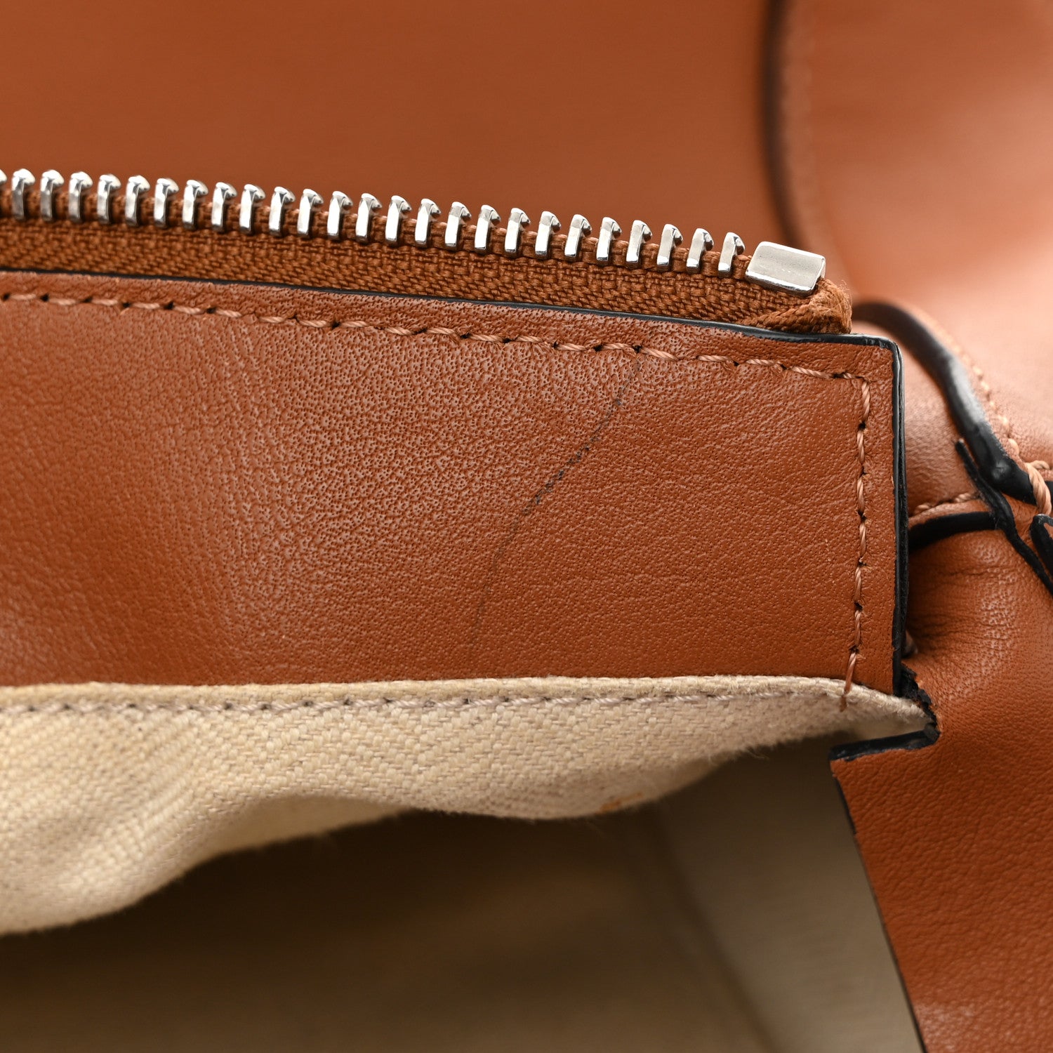 Loewe Calfskin Medium Puzzle Bag Tan 7 of 11