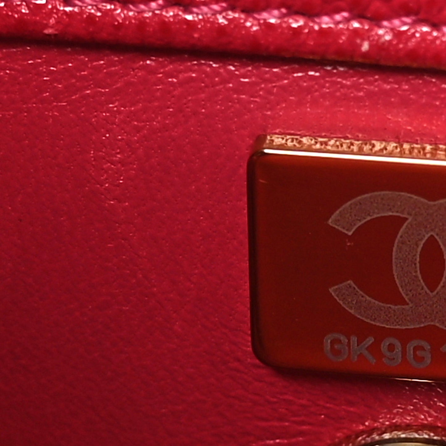 Caviar Quilted Mini Coco Handle Flap Red