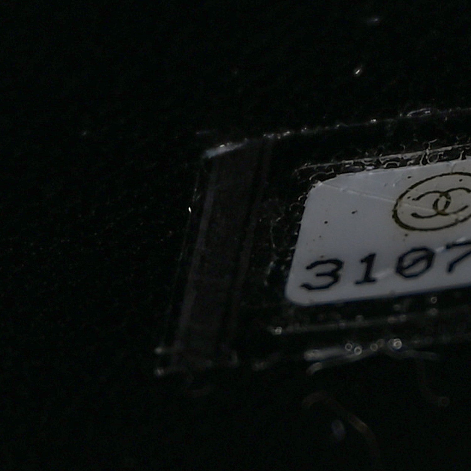 Chanel Lambskin No. 5 Perfume Box Evening Clutch White Black 7 of 11