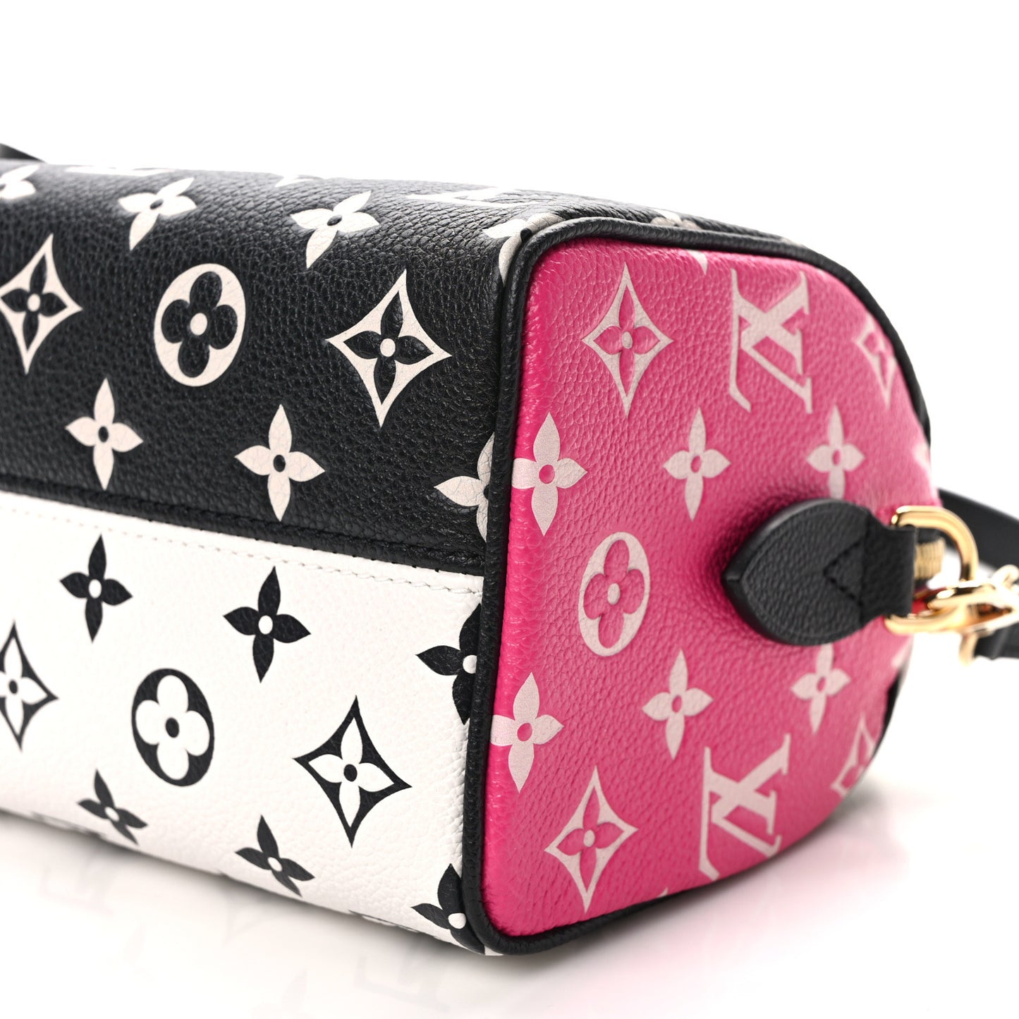 Empreinte Monogram Spring in the City Speedy Bandouliere 20 Black White Pink