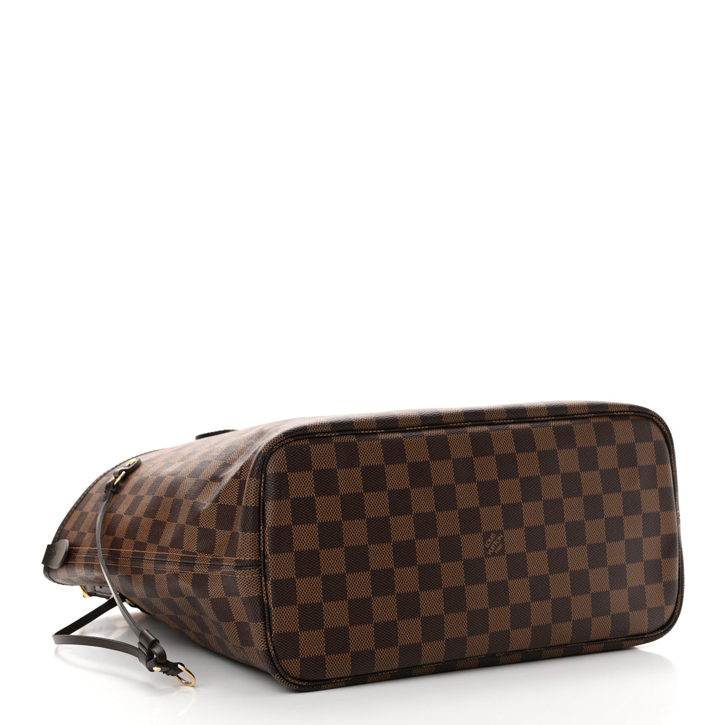 Damier Ebene Braided Neverfull MM Pink