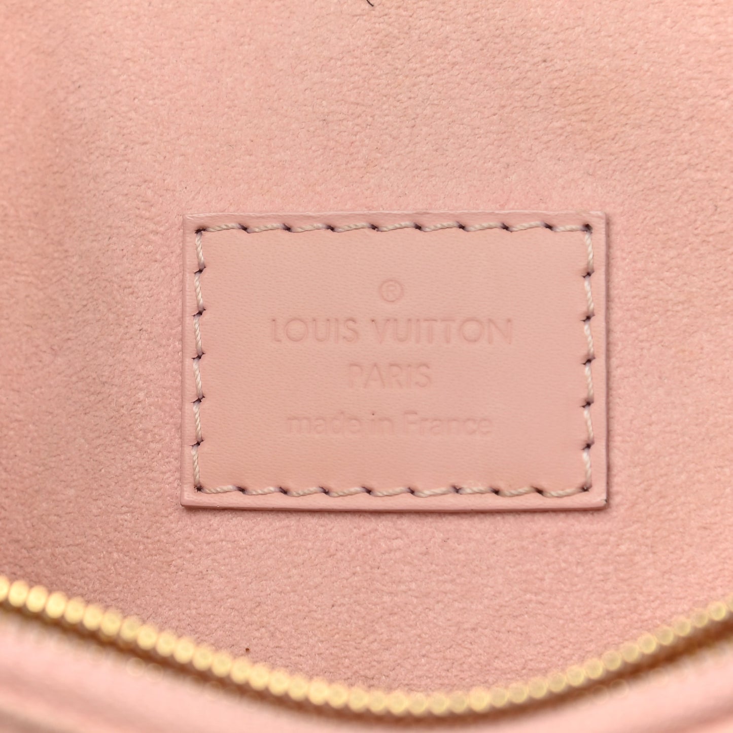 Damier Ebene Caissa Clutch Rose Ballerine