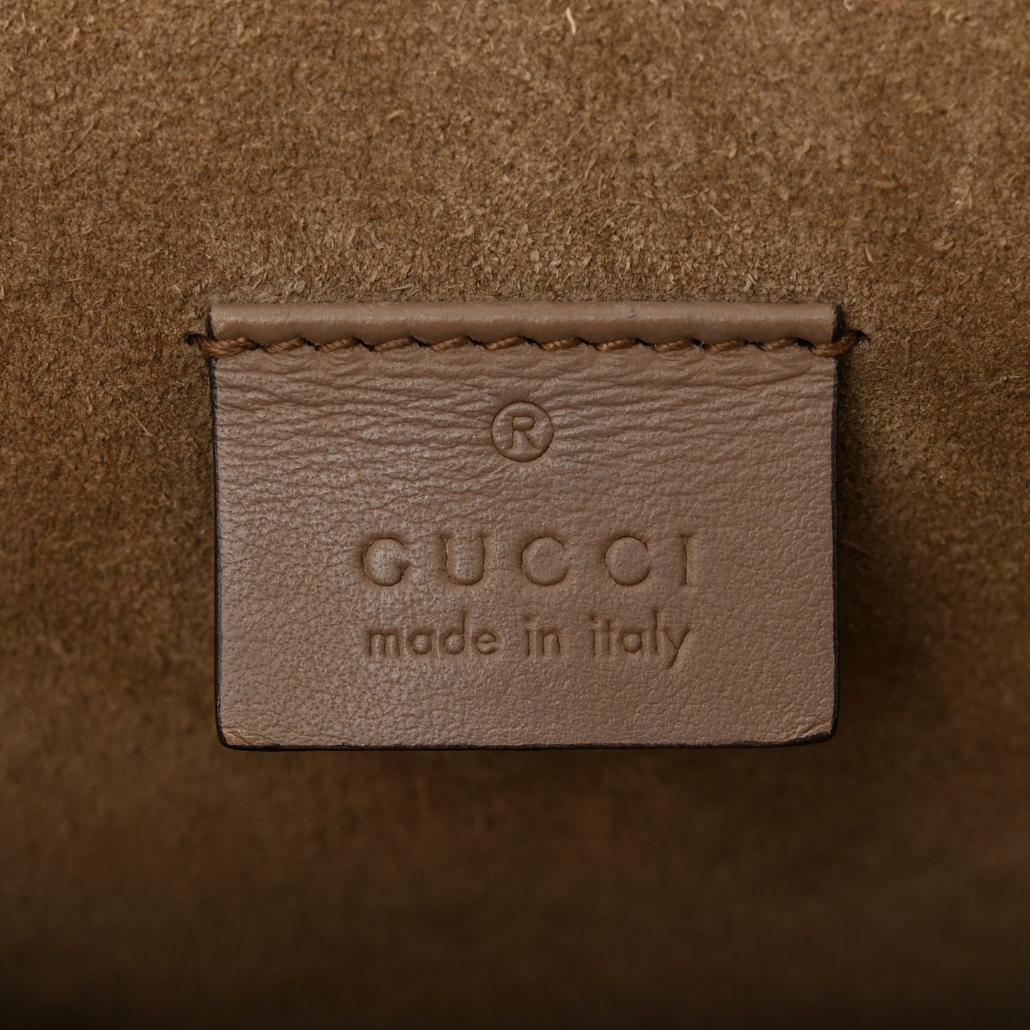 GG Supreme Monogram Medium Dionysus Shoulder Bag Taupe