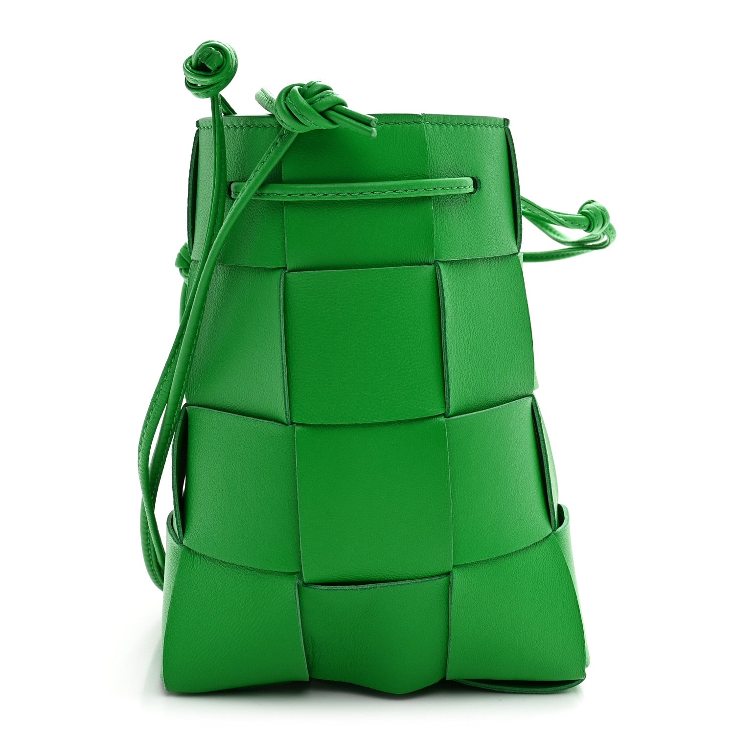 Bottega Veneta Nappa Maxi Intrecciato Small Cassette Bucket Bag