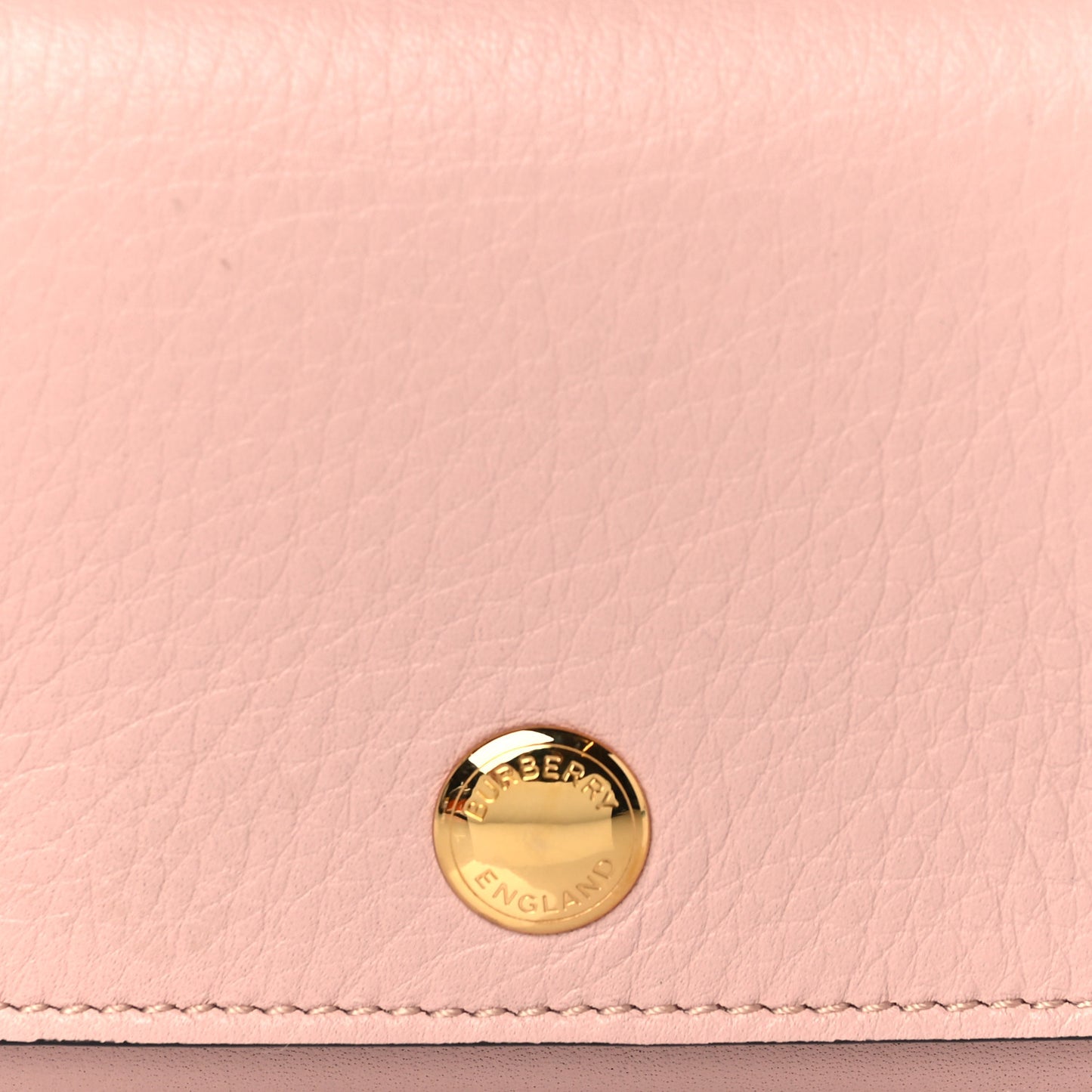 Calfskin Compact Wallet Pink