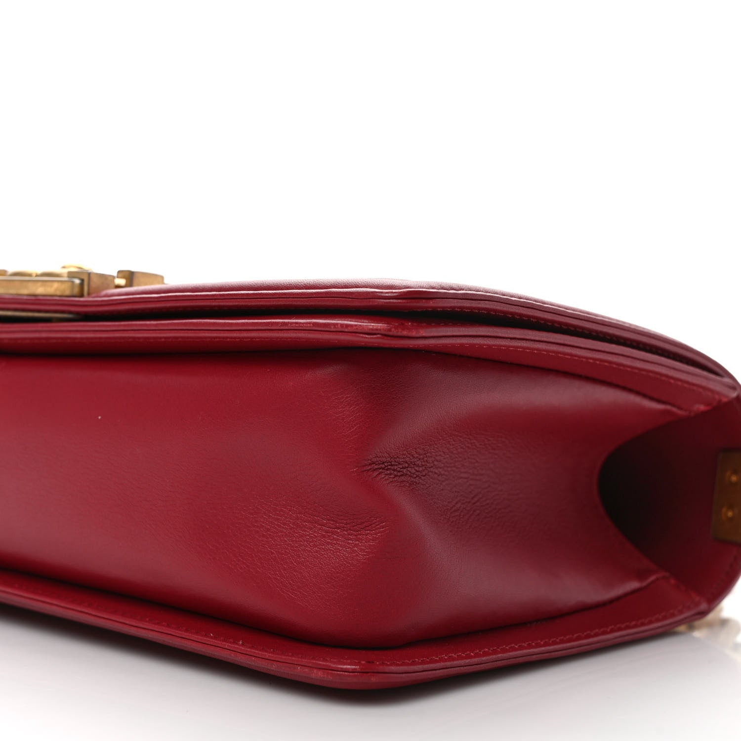 Chanel Lambskin Quilted Medium Boy Flap Red 9 of 11