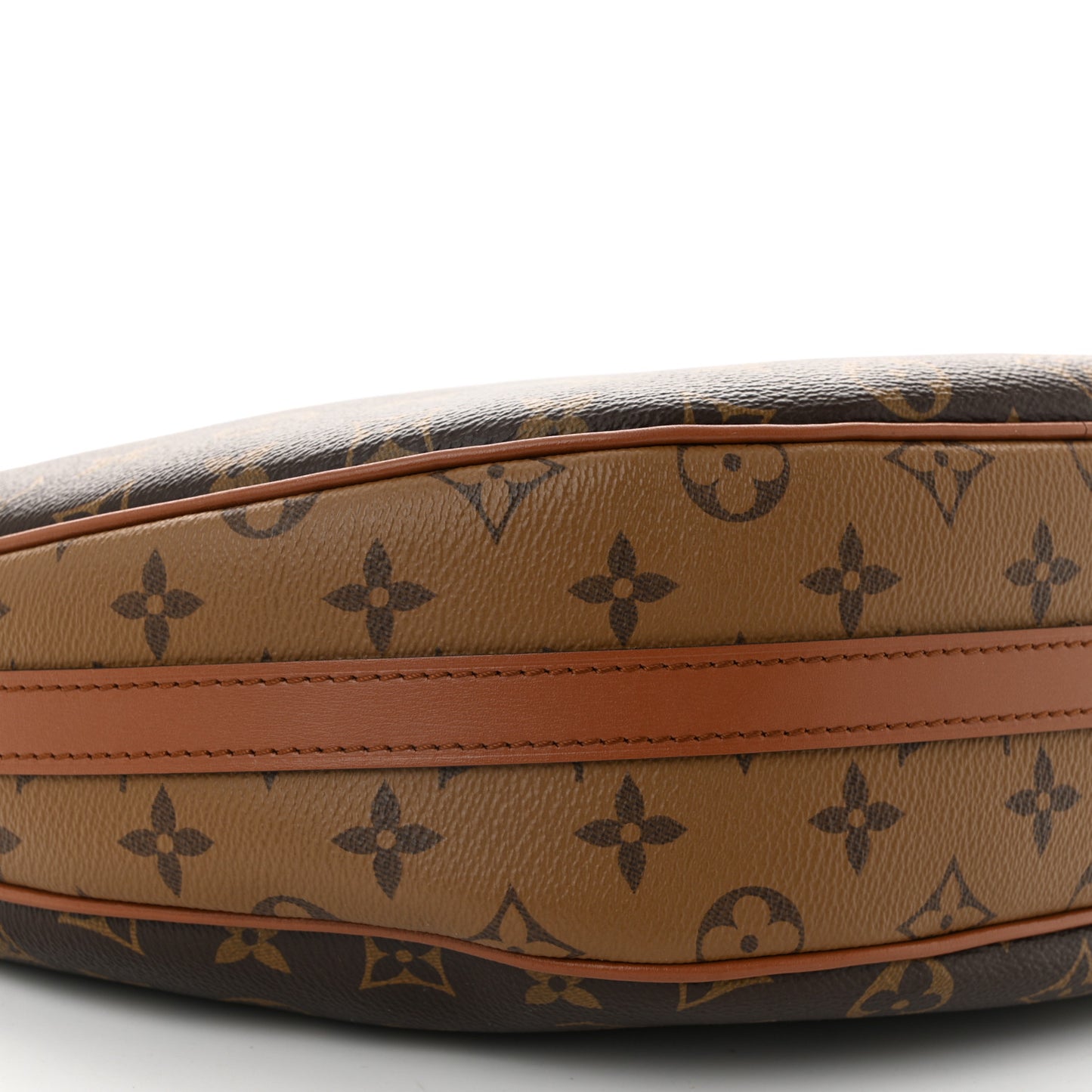 Reverse Monogram Loop Hobo