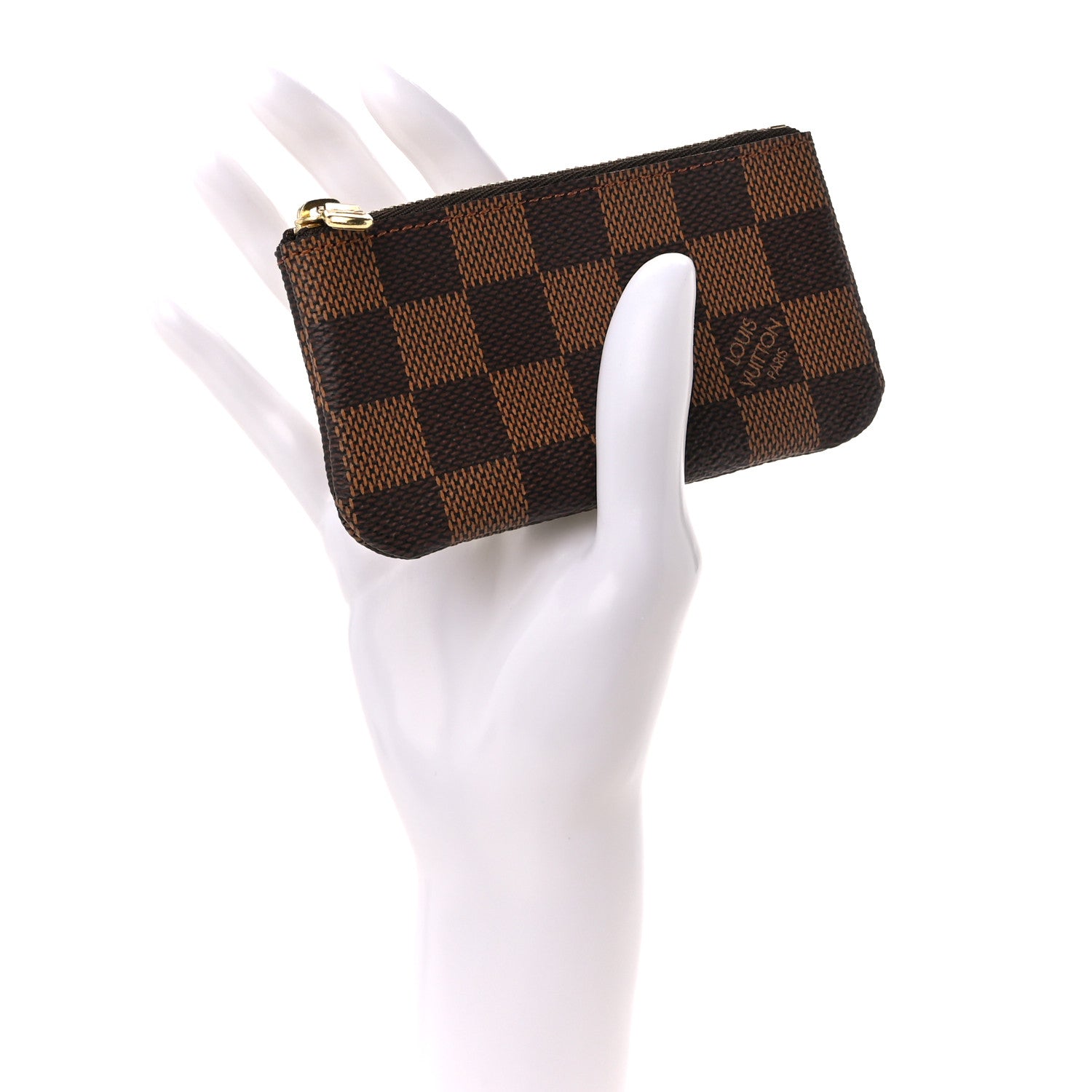 Louis Vuitton Damier Ebene Key Pouch 2 of 10