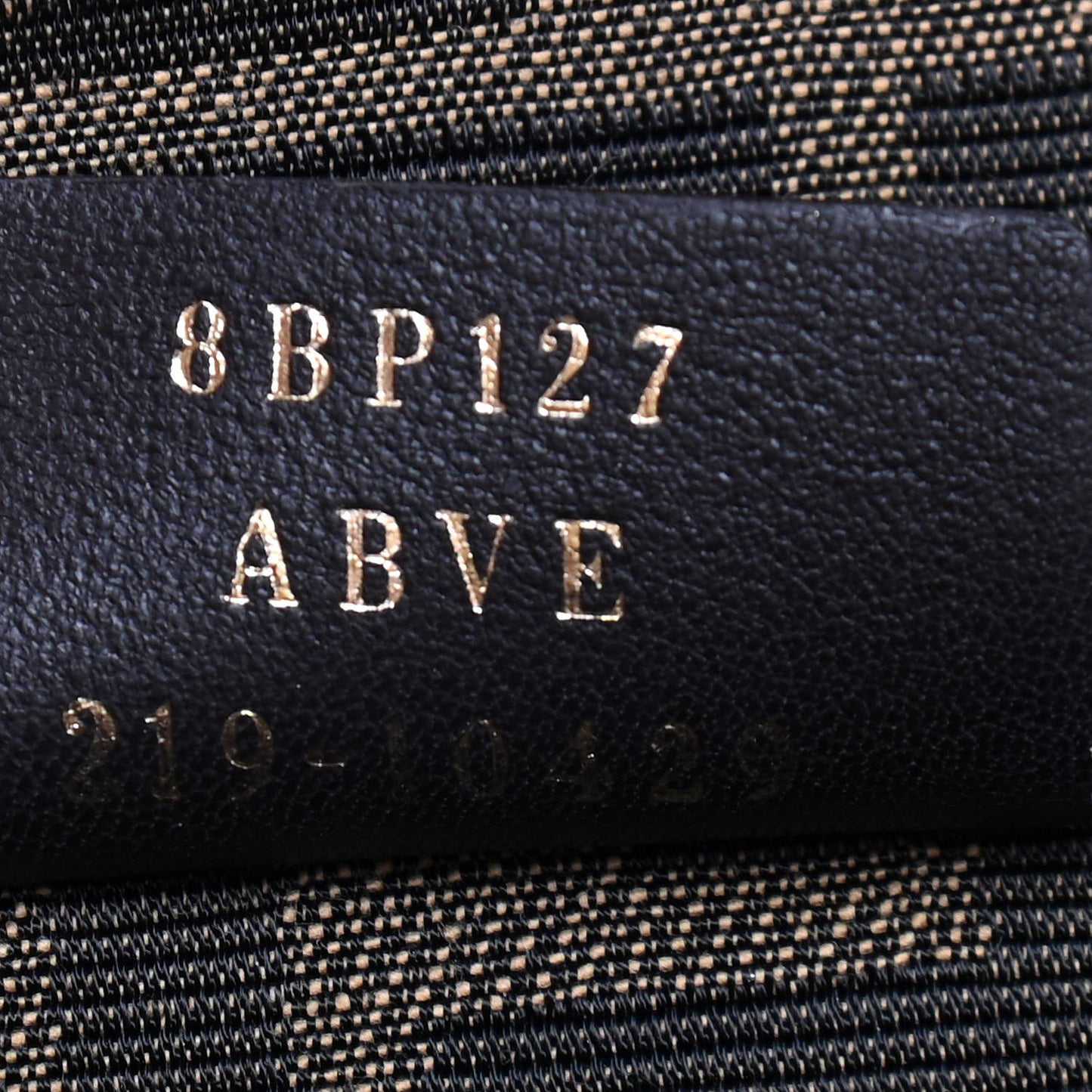 Shiny Nappa Medium Fendi First Black
