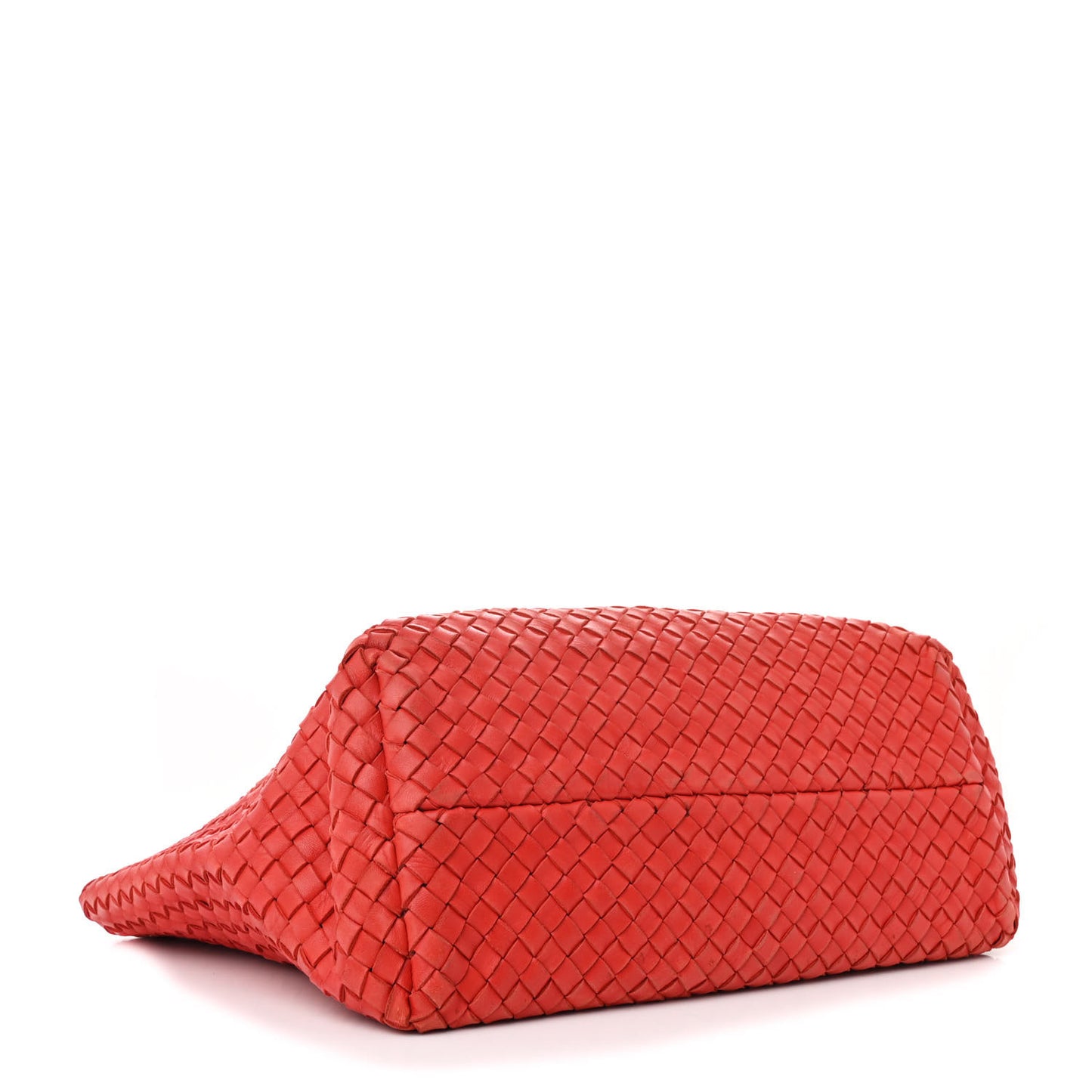 Nappa Intrecciato Mini Cabat Red