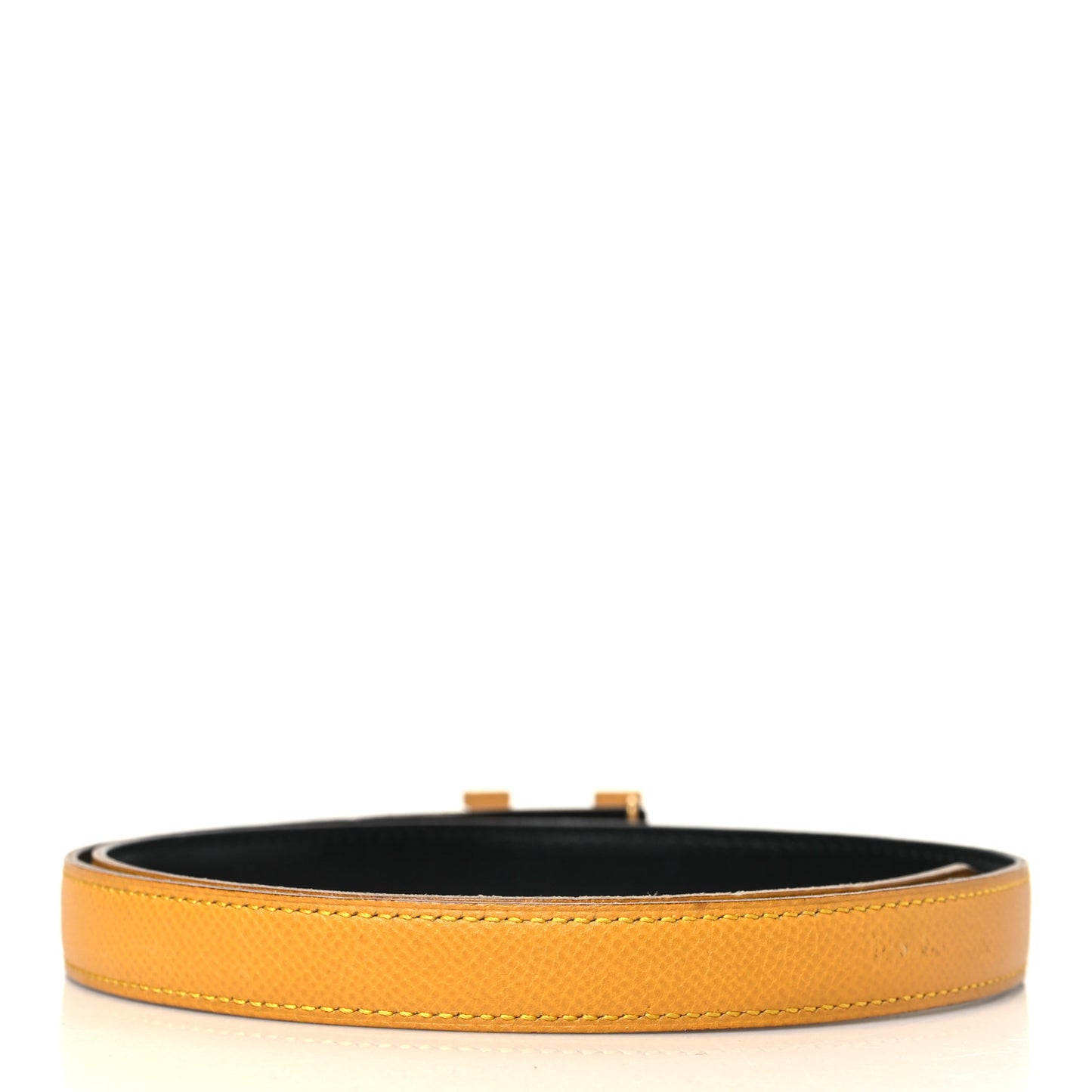 Courchevel Chamonix 24mm Mini Constance H Belt 70 70 28 Black Jaune