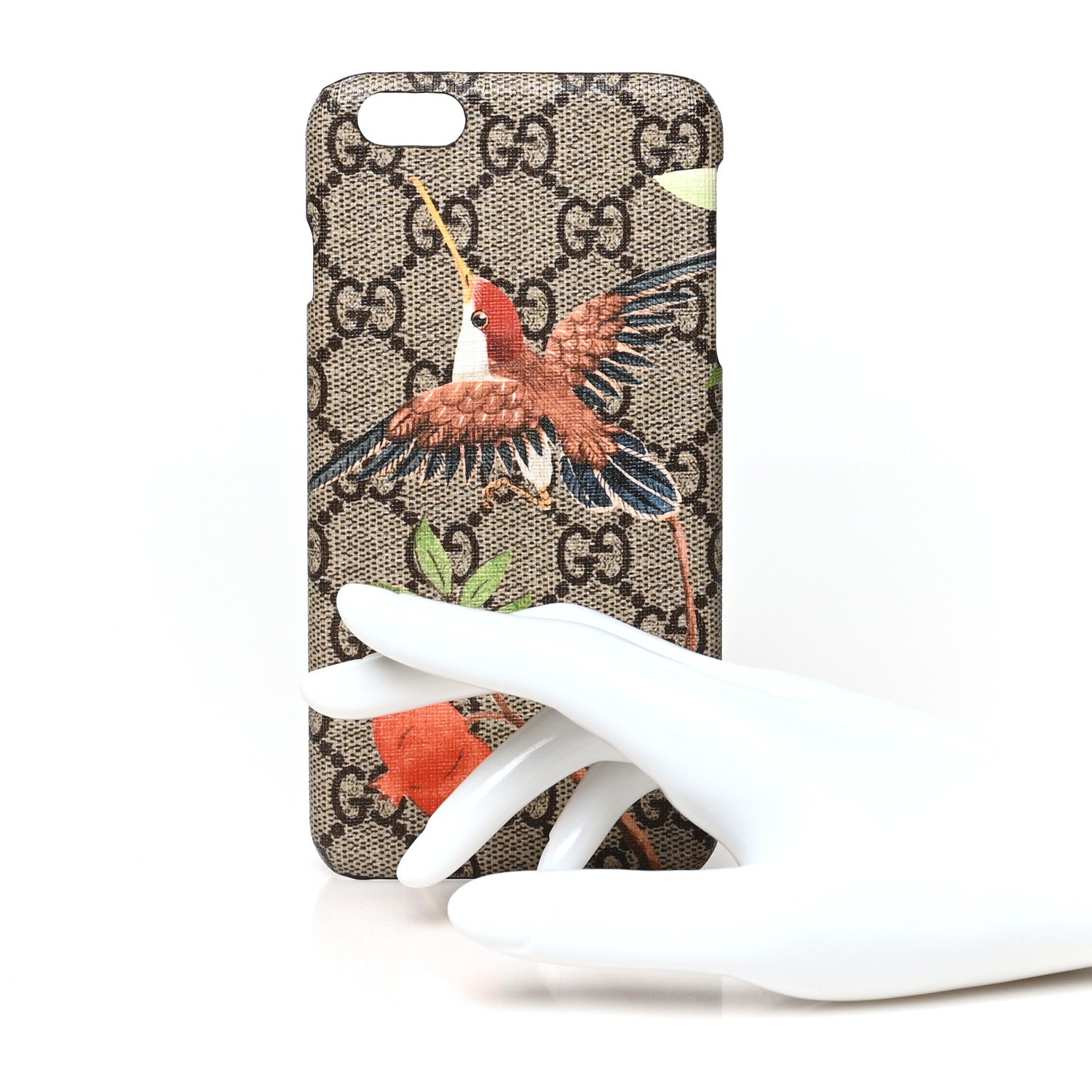 Gucci GG Supreme Monogram Tian Print iPhone 7/8 Plus Case 2 of 6