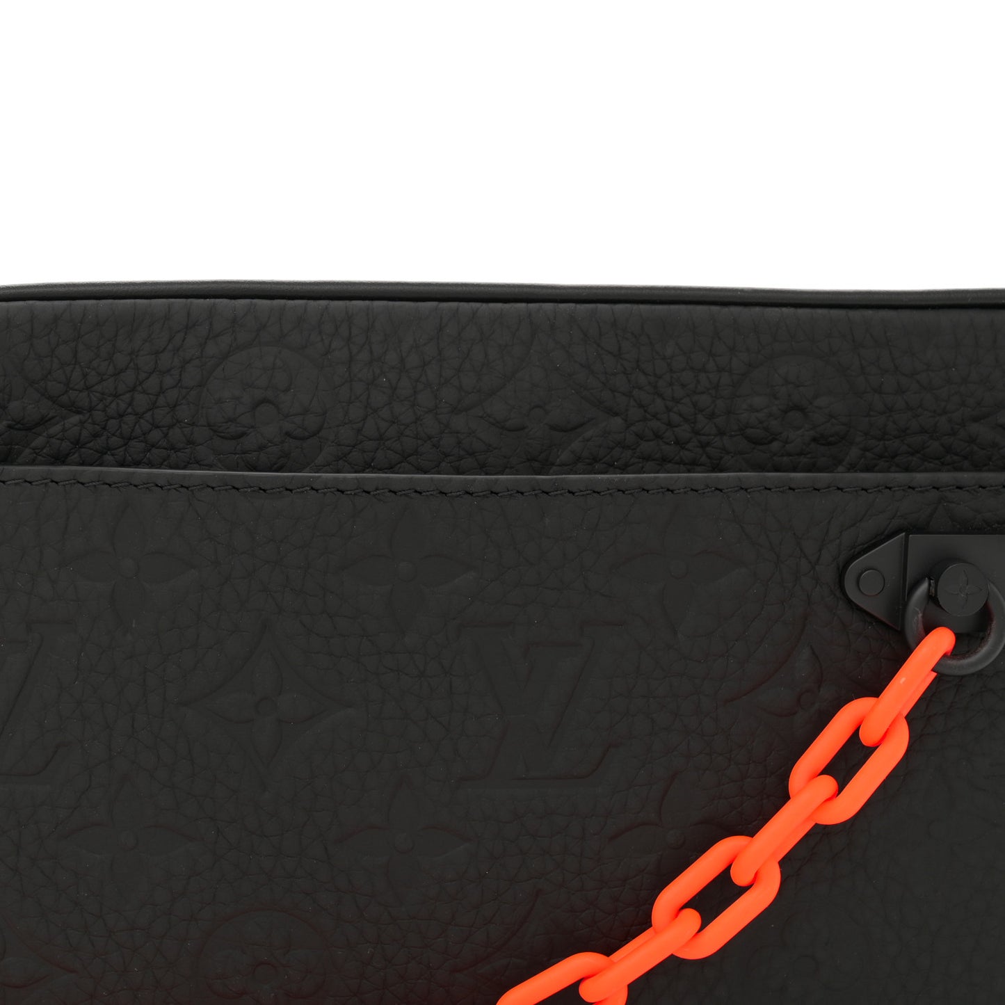Taurillon Monogram Uniformes Solar Ray Soft Pochette Volga Belt Bag Black