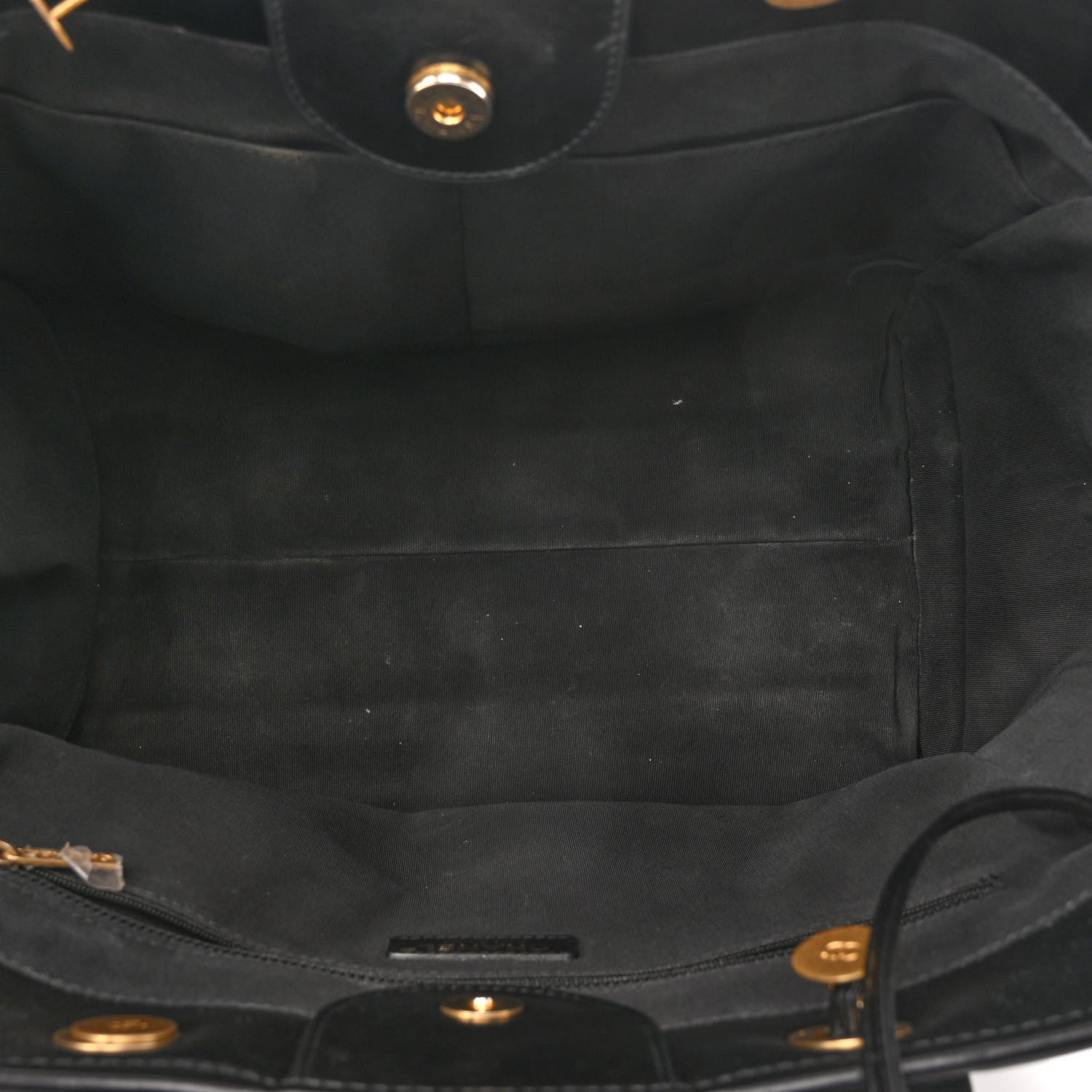 Chanel Aged Calfskin Medium Charms Deauville Tote Black 5 of 12