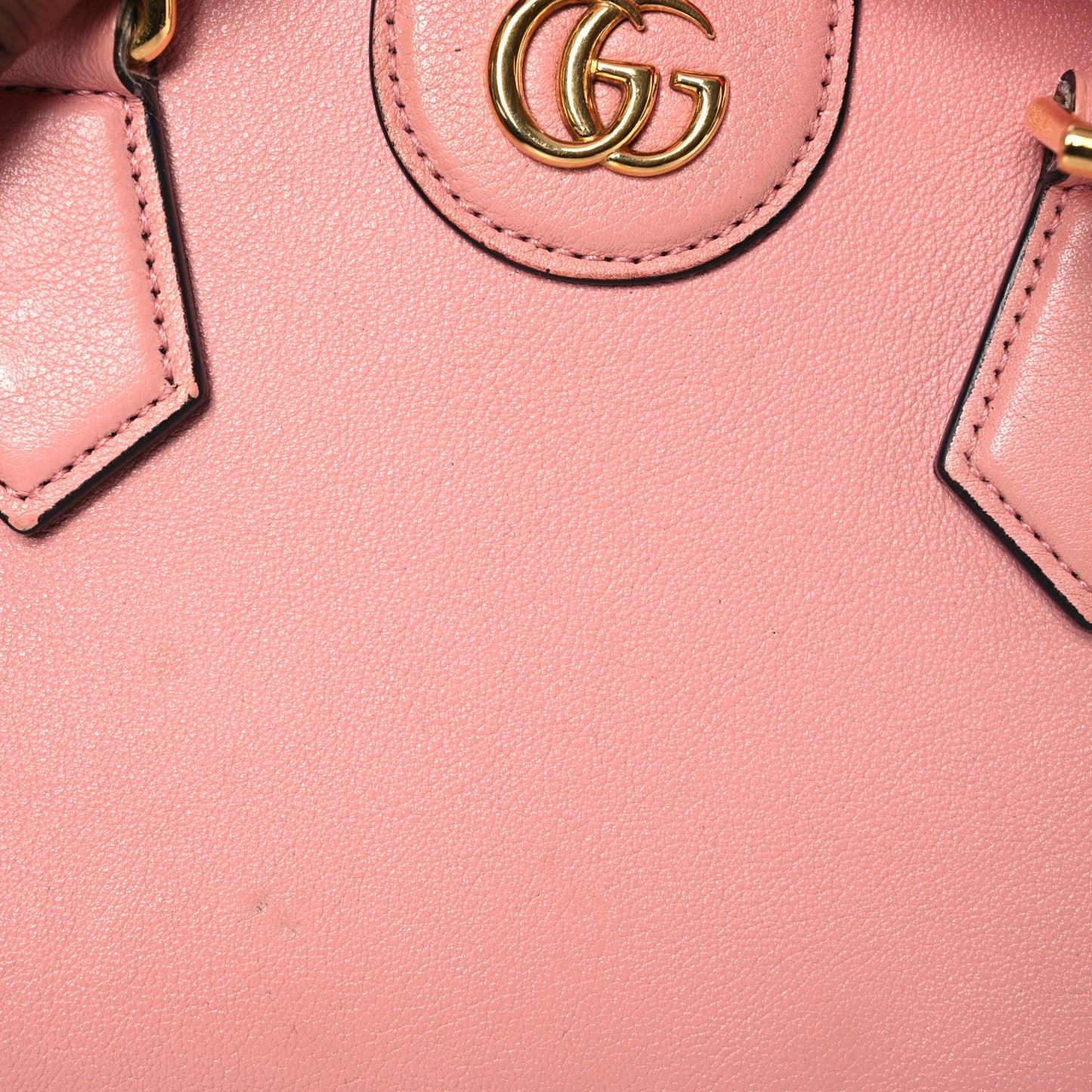 Wonka Grain Calfskin Mini Diana Tote Bag Wild Rose Fuxia Fluo