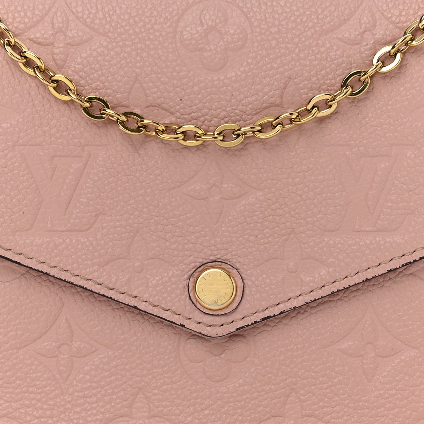 Empreinte Pochette Felicie Chain Wallet Rose Poudre