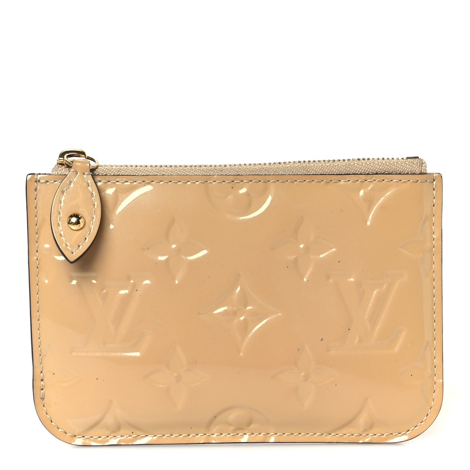 Louis Vuitton Vernis Key Pouch Dune 1767579 – FASHIONPHILE