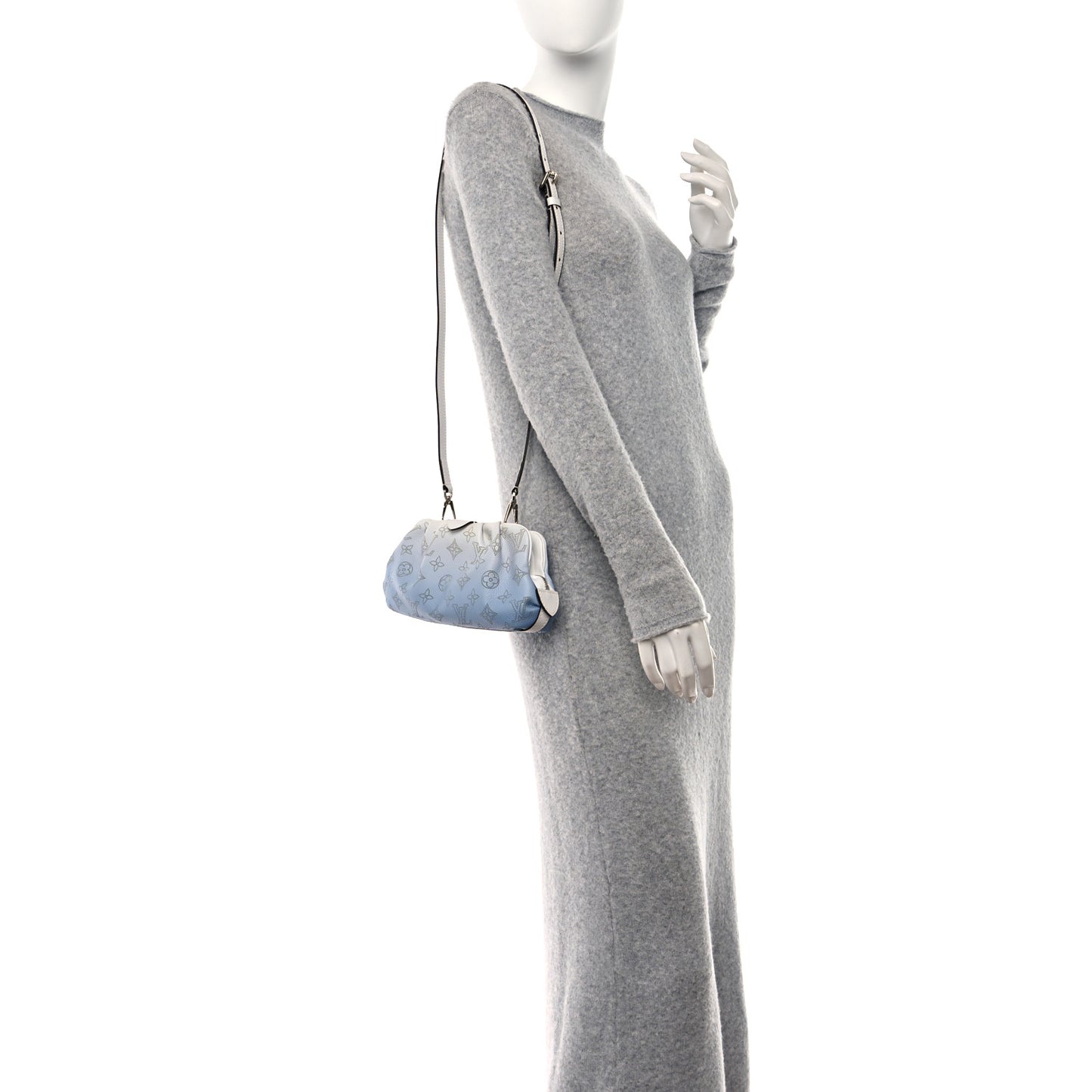 LOUIS VUITTON Mahina Degrade Scala Mini Pouch Bleu
