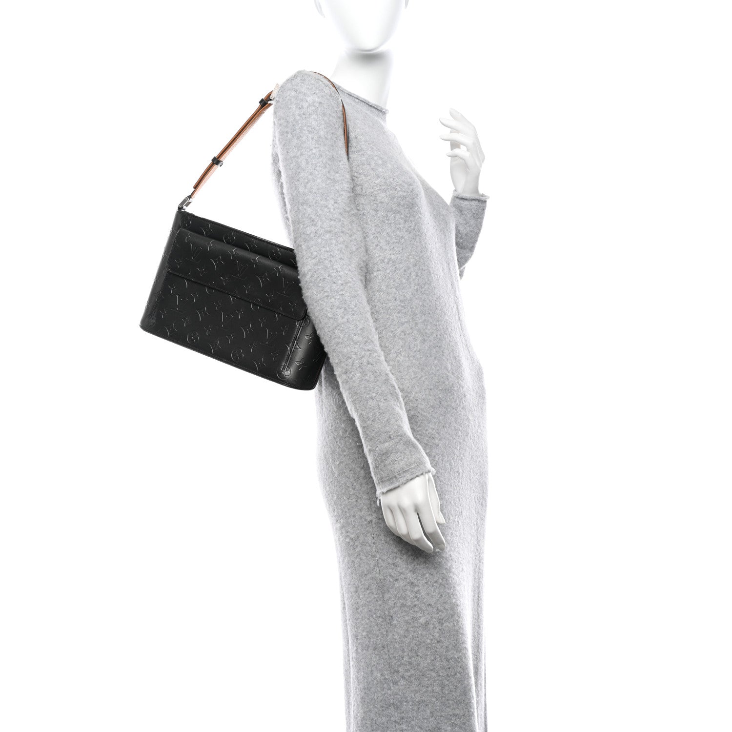 Louis Vuitton Mat Monogram Allston Black 2 of 12