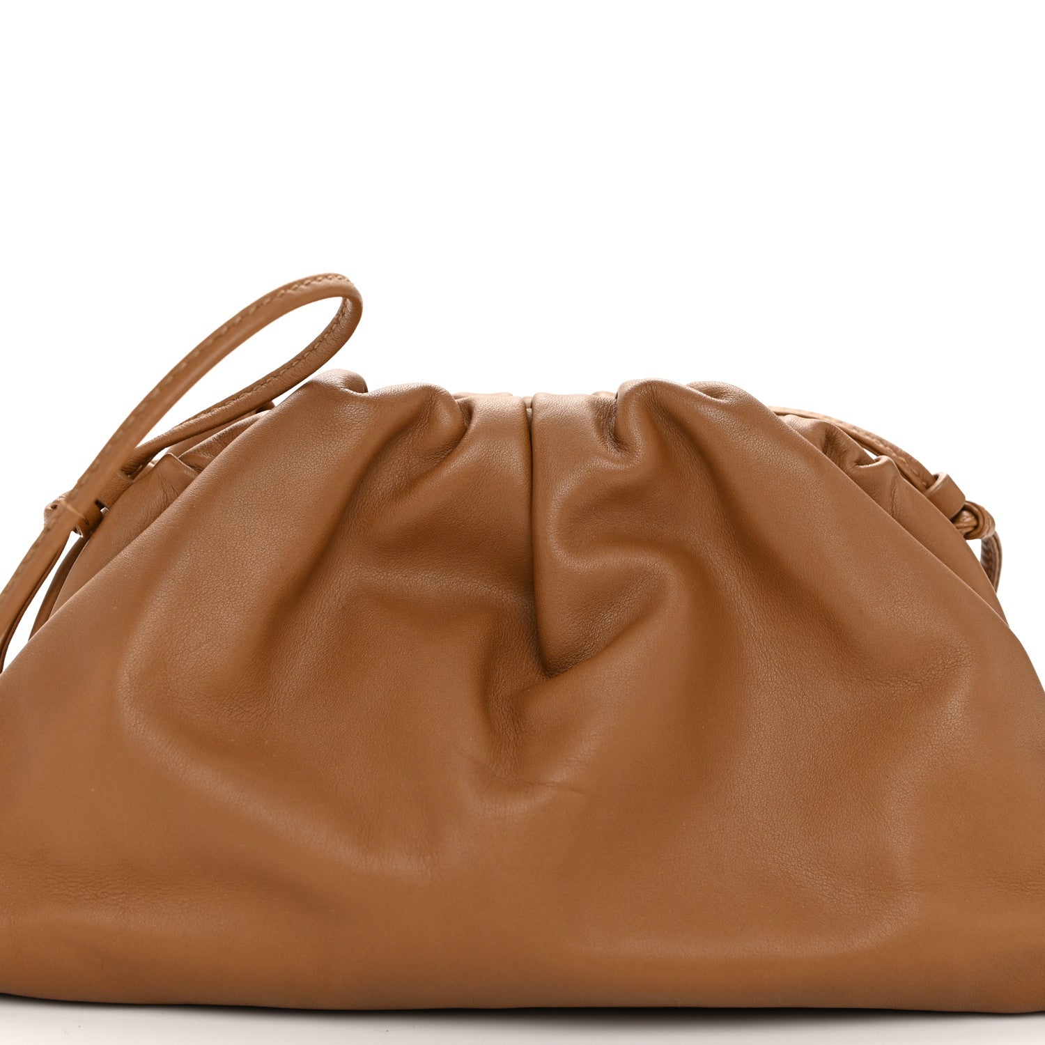 Bottega Veneta Butter Calfskin The Mini Pouch Cammello 8 of 10