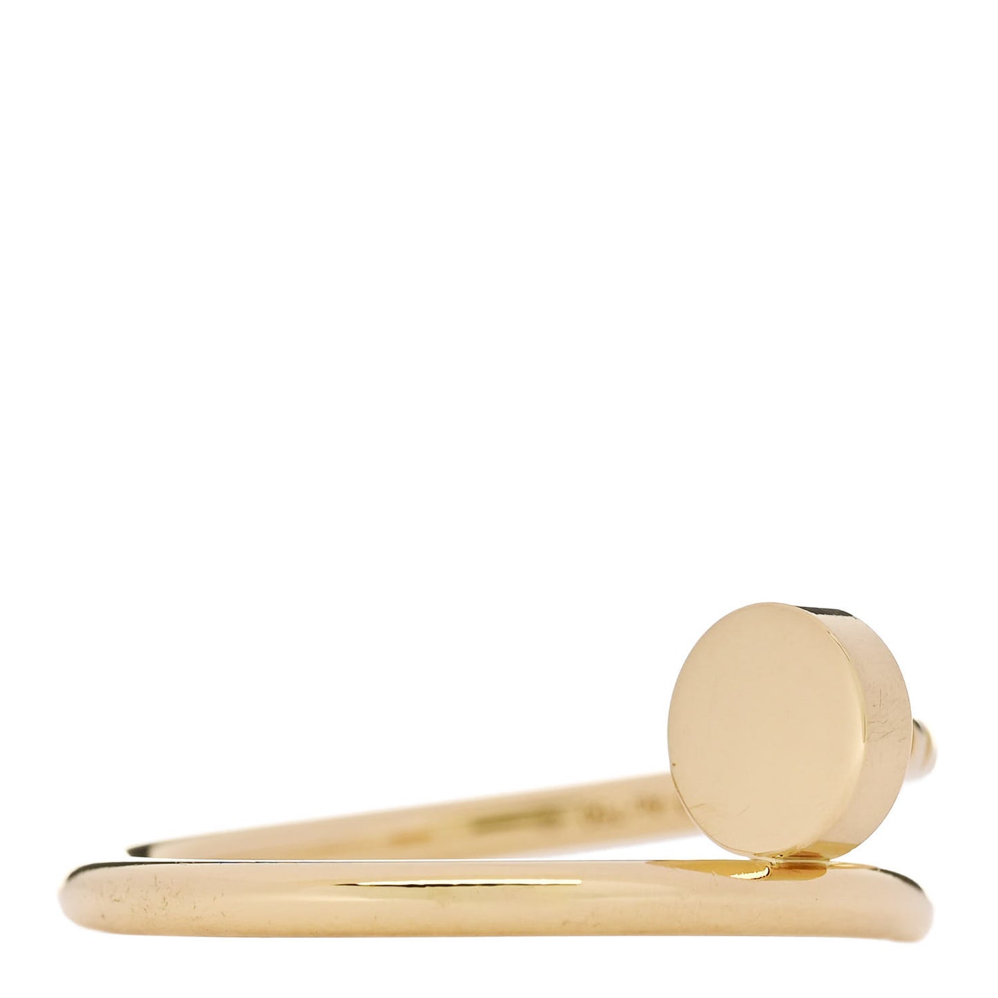 18K Yellow Gold Small Juste Un Clou Ring 53 6.25