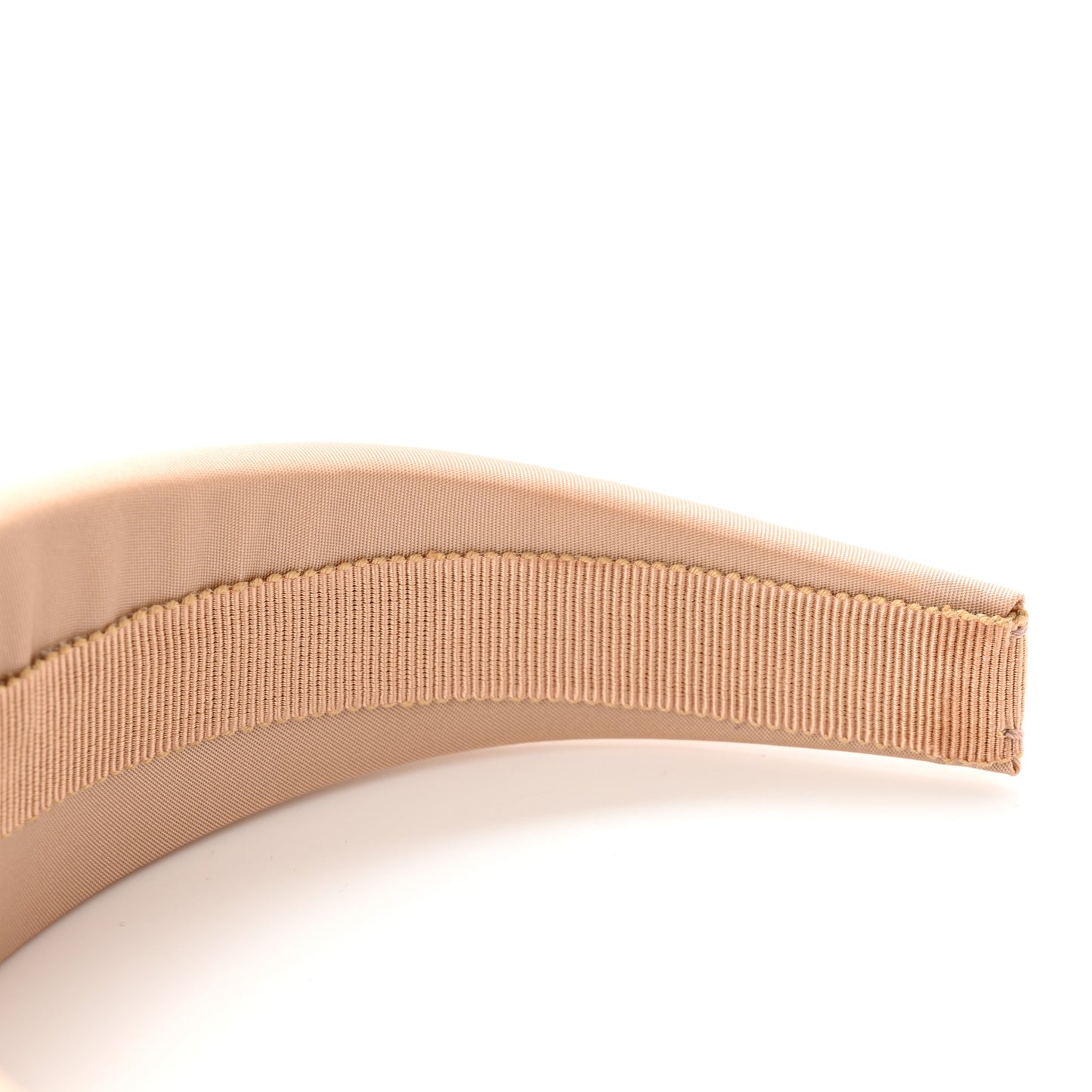 Re-Nylon Triangle Logo Headband Deserto