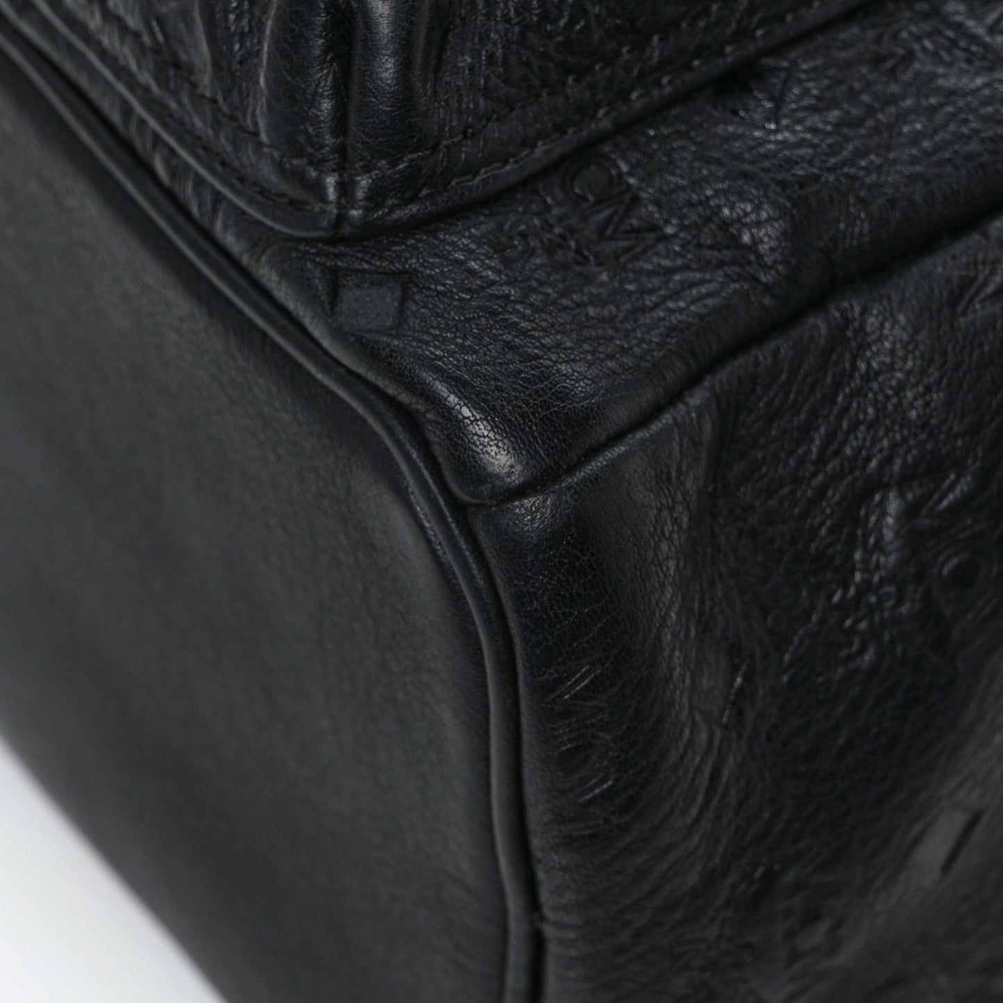 Calfskin Ottomar Small Stark Backpack Black