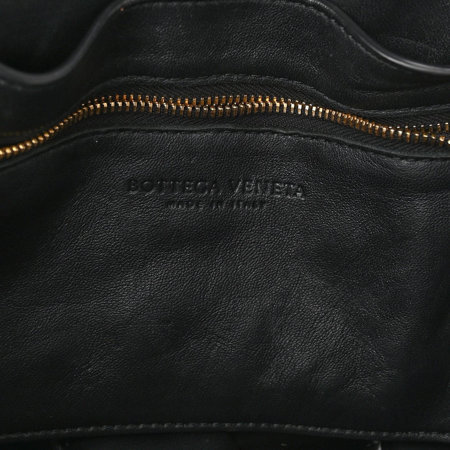 Paper Calfskin Maxi Intreccio Padded Cassette Crossbody Bag Black