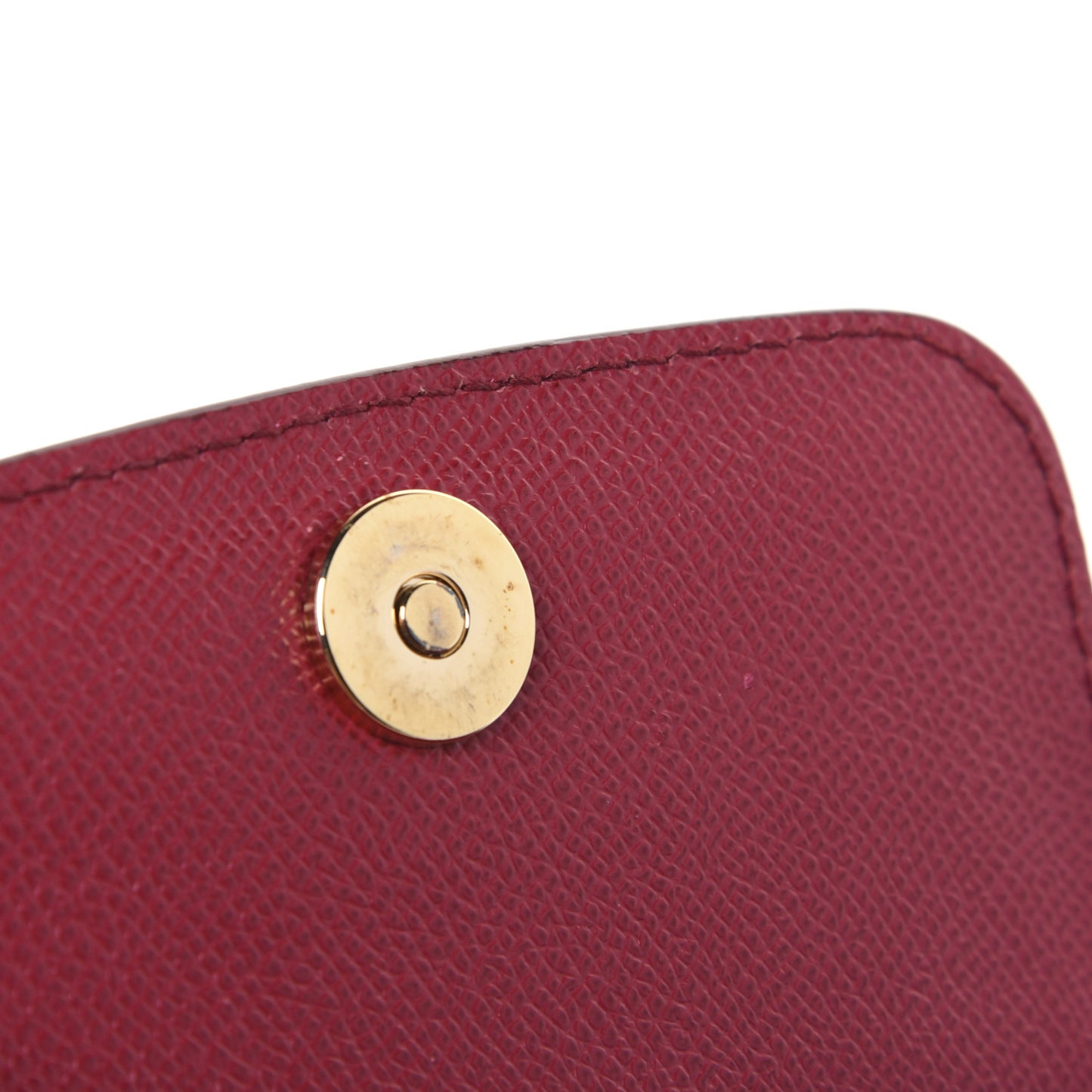Dauphine Micro Miss Sicily Satchel Dark Red