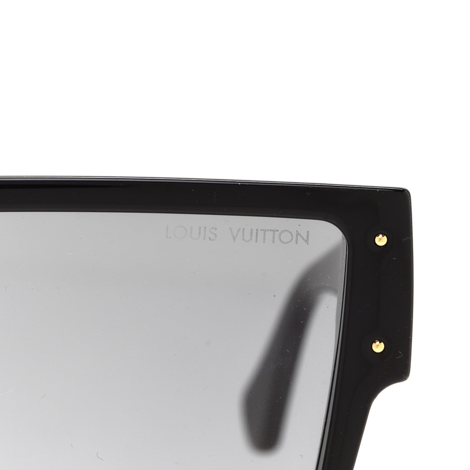 Louis Vuitton Acetate Swarovski Crystal Cyclone Sunglasses Z1578W Black 8 of 9