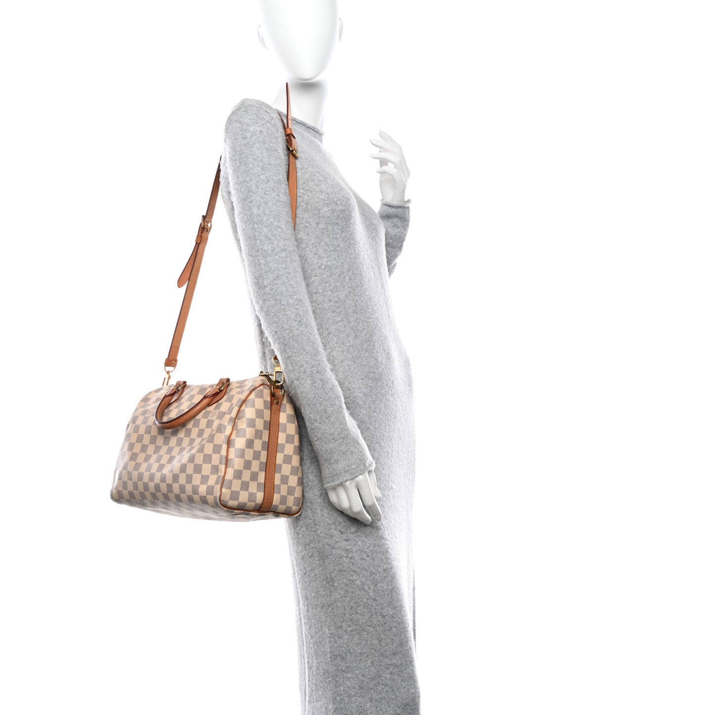 Damier Azur Speedy Bandouliere 30