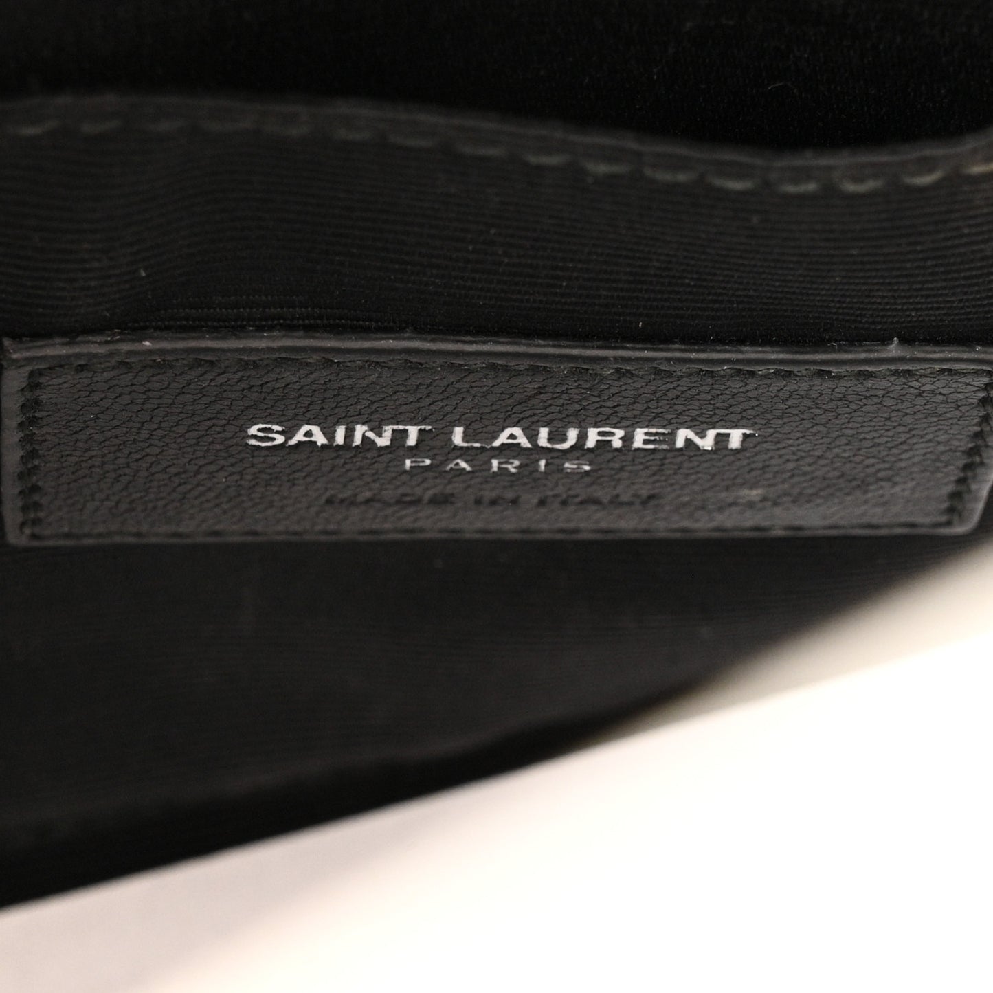 Grained Calfskin Nano Sac De Jour Dove White